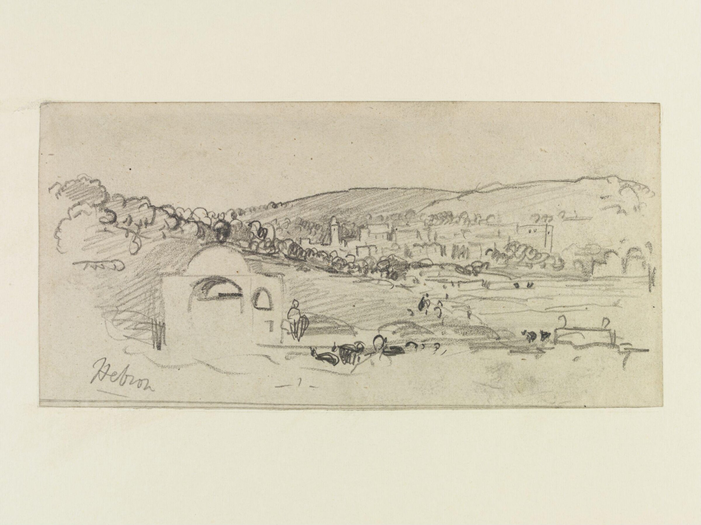 Hebron, Hercules Brabazon Brabazon, ca. 1860