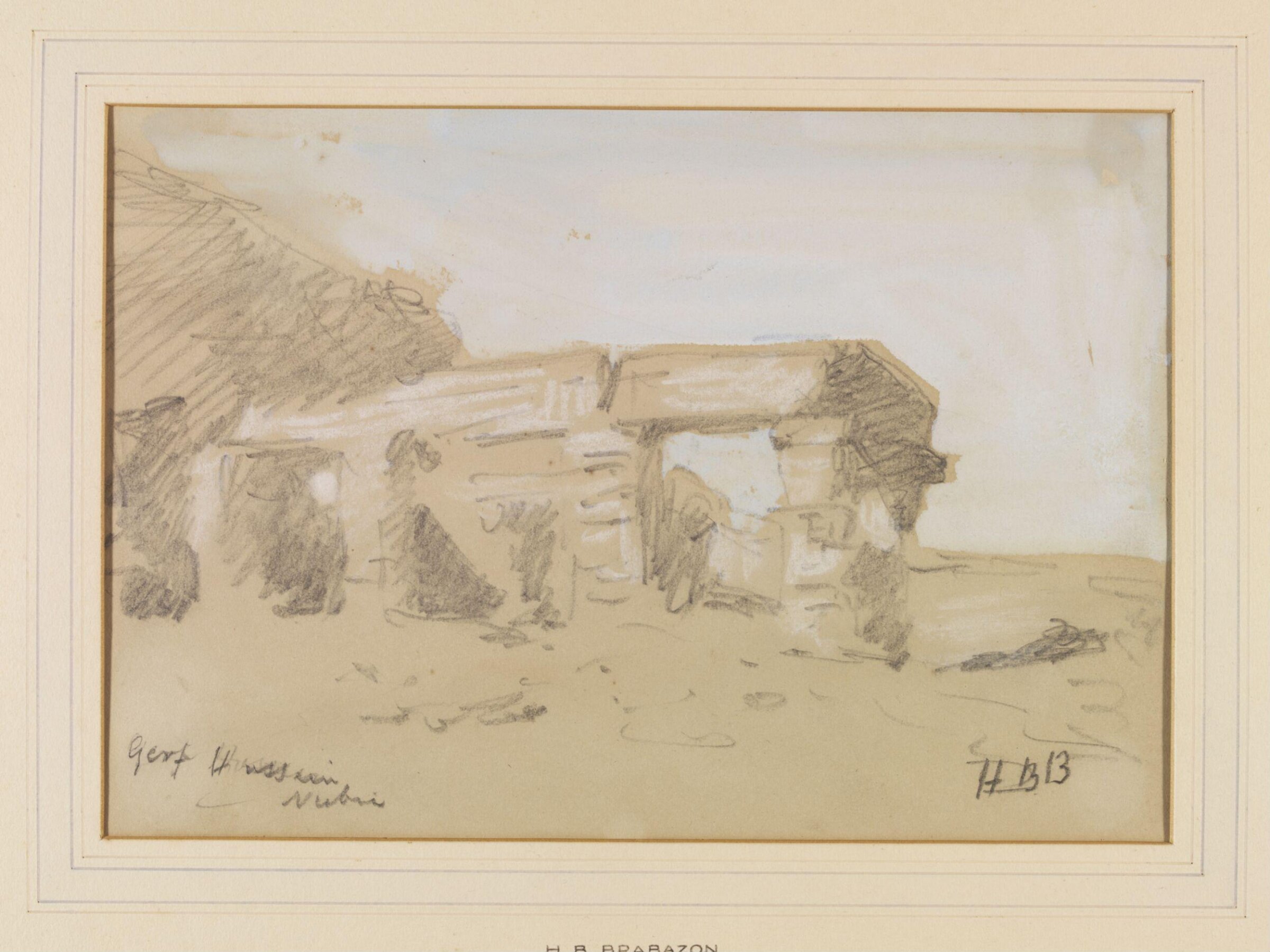 Gerf Hussain, Hercules Brabazon Brabazon, 1868-1878