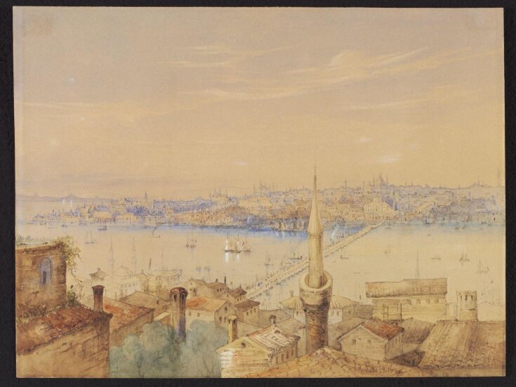 View of Constantinople from Pera across the Golden Horn top image