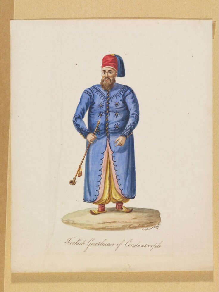 Turkish Gentelman of Constantinople [sic] top image