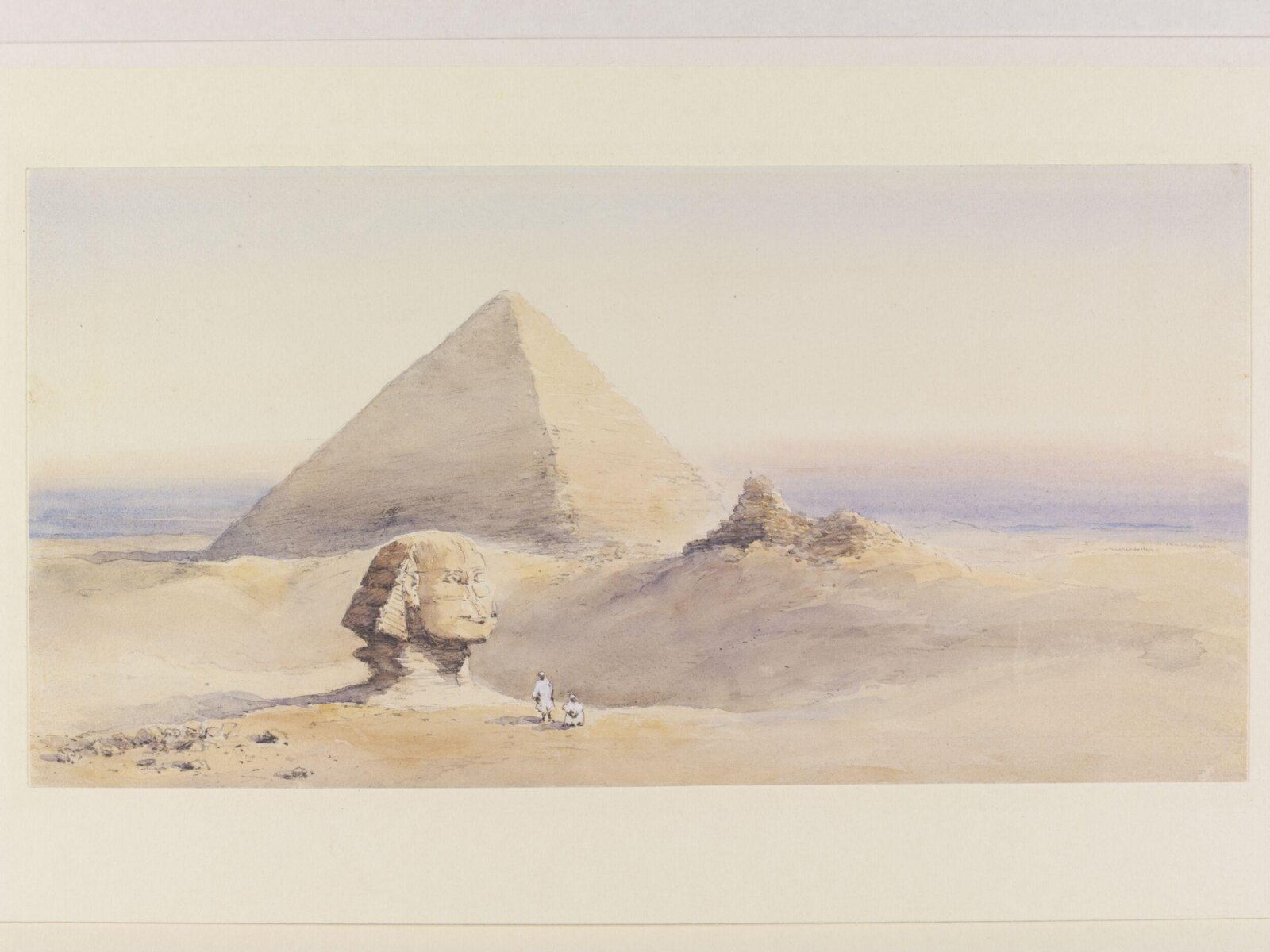Sphinx & Great Pyramid, Charles John Colville, late 19th century