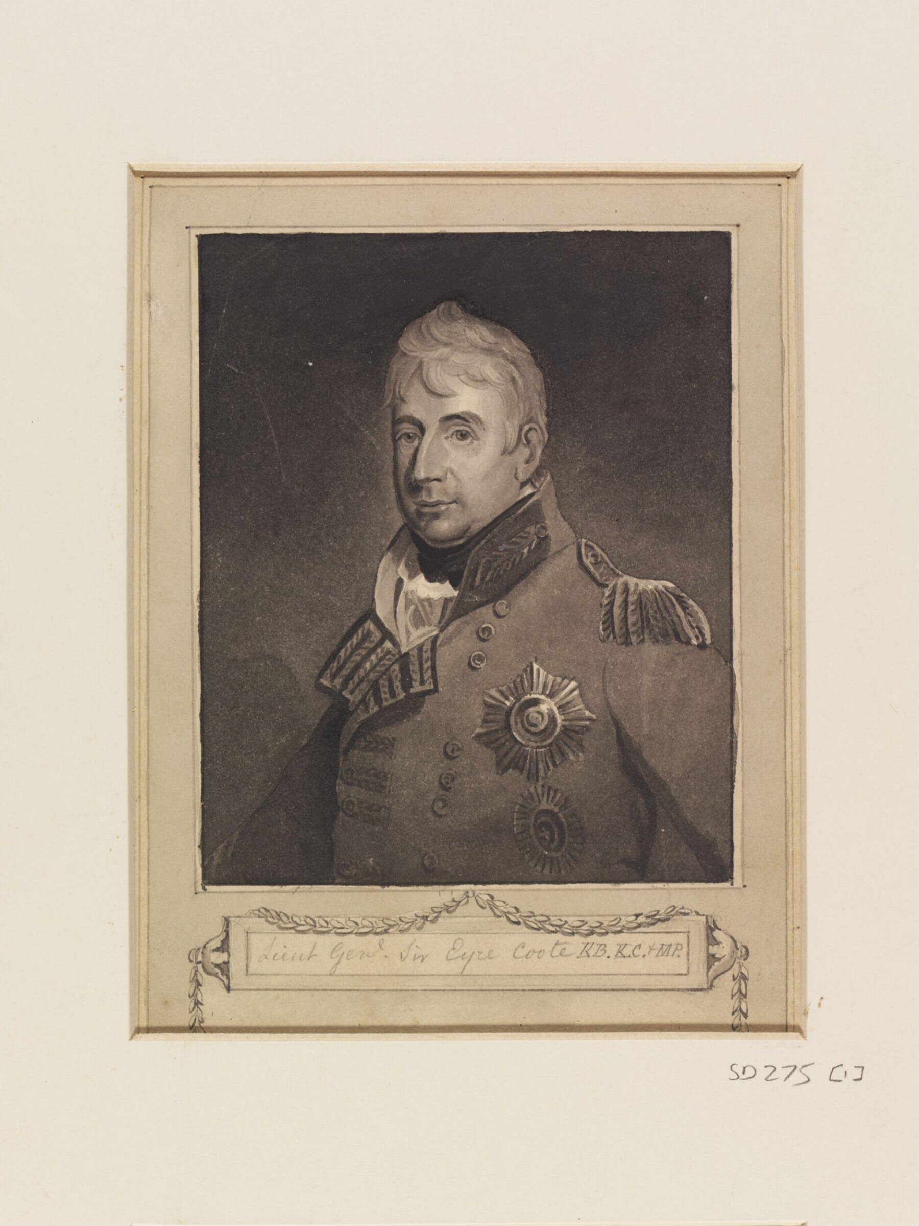 Lieut Genl. Sir Eyre Coote KB. KC. & MP., William Marshall Craig, ca. 1815