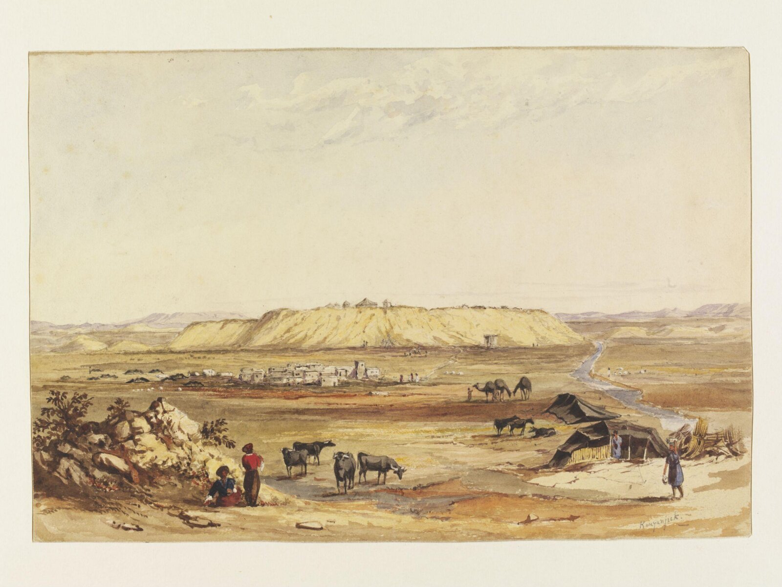 Kouyunjick, Frederick Charles Cooper, ca. 1849-1850