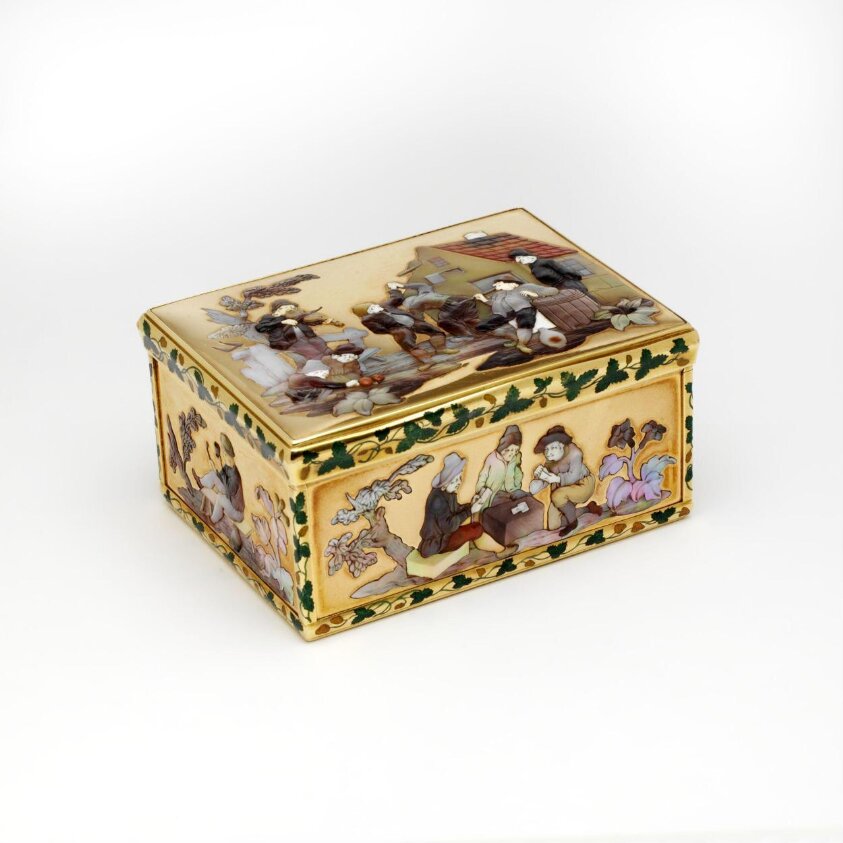 Snuffbox (1749-50) by Nicolas Delobel
