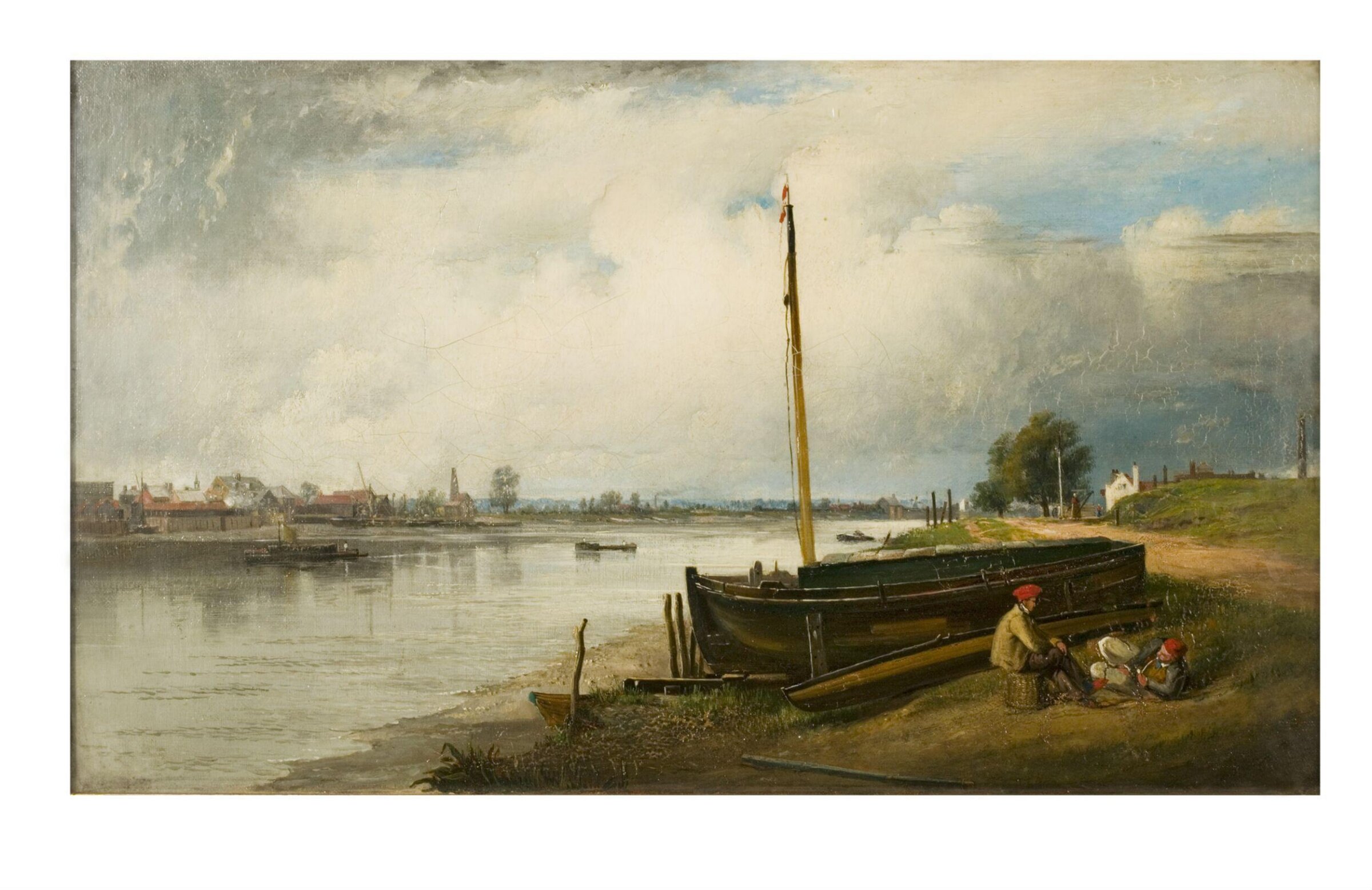 The Thames from Millbank, Richard Redgrave, ca. 1836