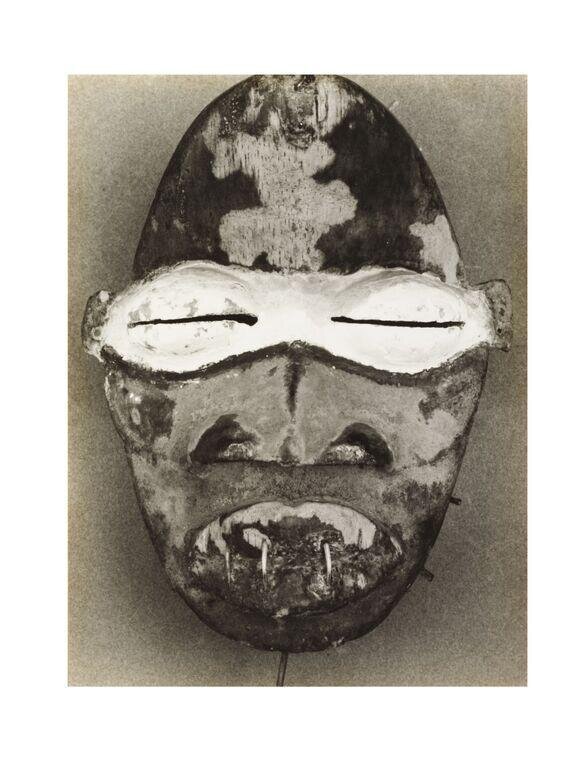 Polychrome Mask. 'Dan', border of Ivory Coast