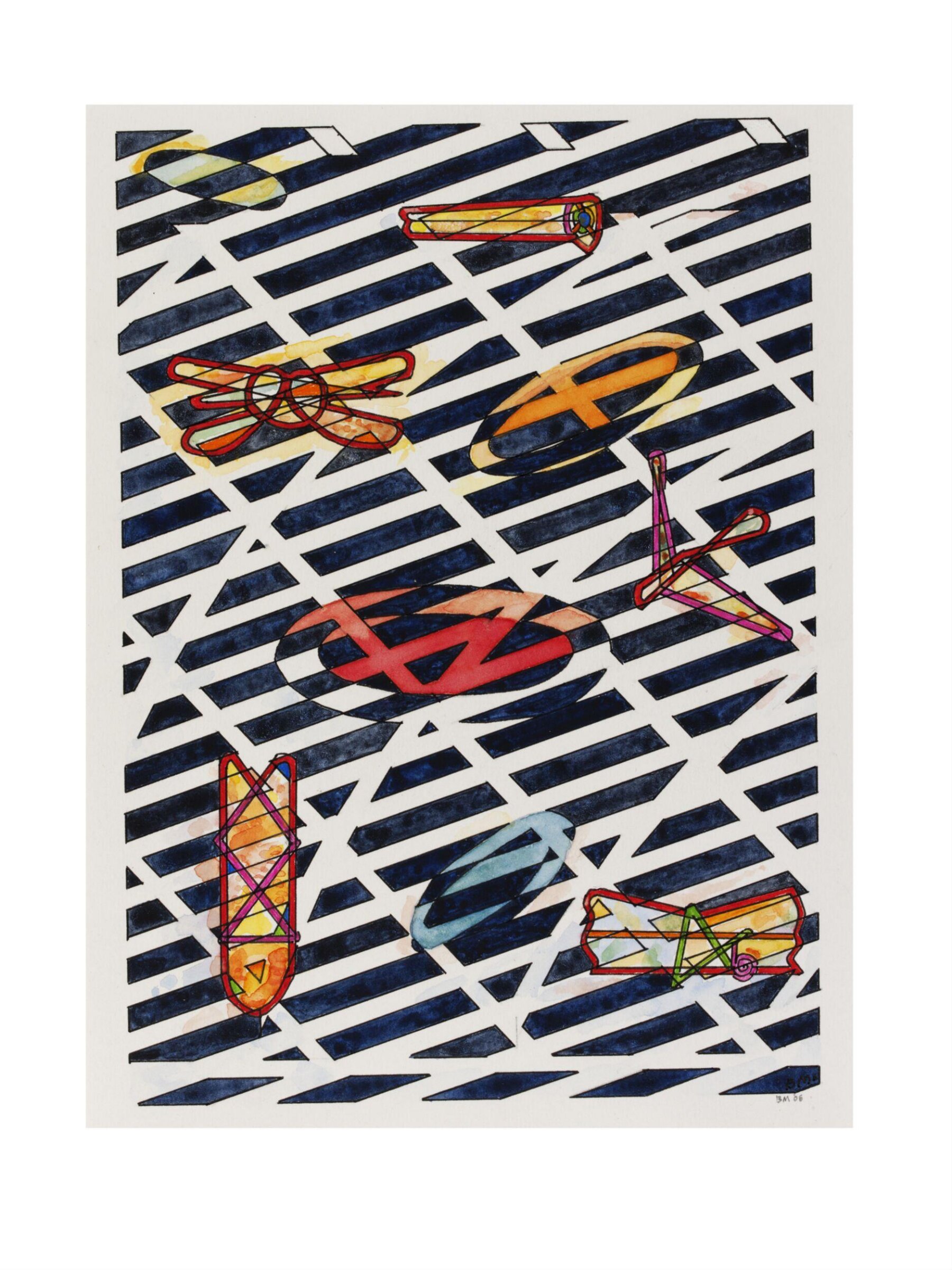 Incidents in the Radian Series 2b, Barry Martin, 2006