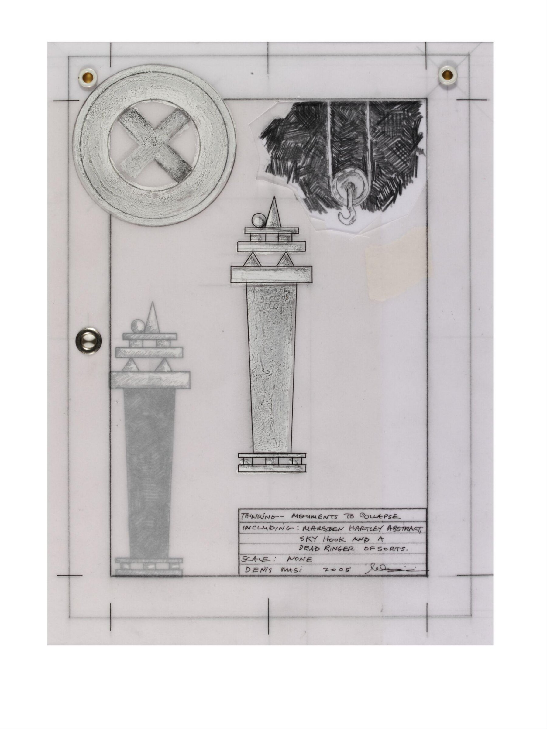 Thinking - Monuments to Collapse, Denis Masi, 2005