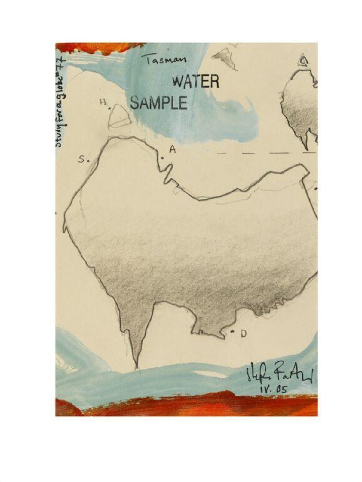 Studies for a Globe No. 77, Stephen Farthing, 2005