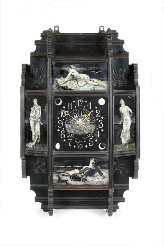 Wall clock — Day, Lewis Foreman — 1879