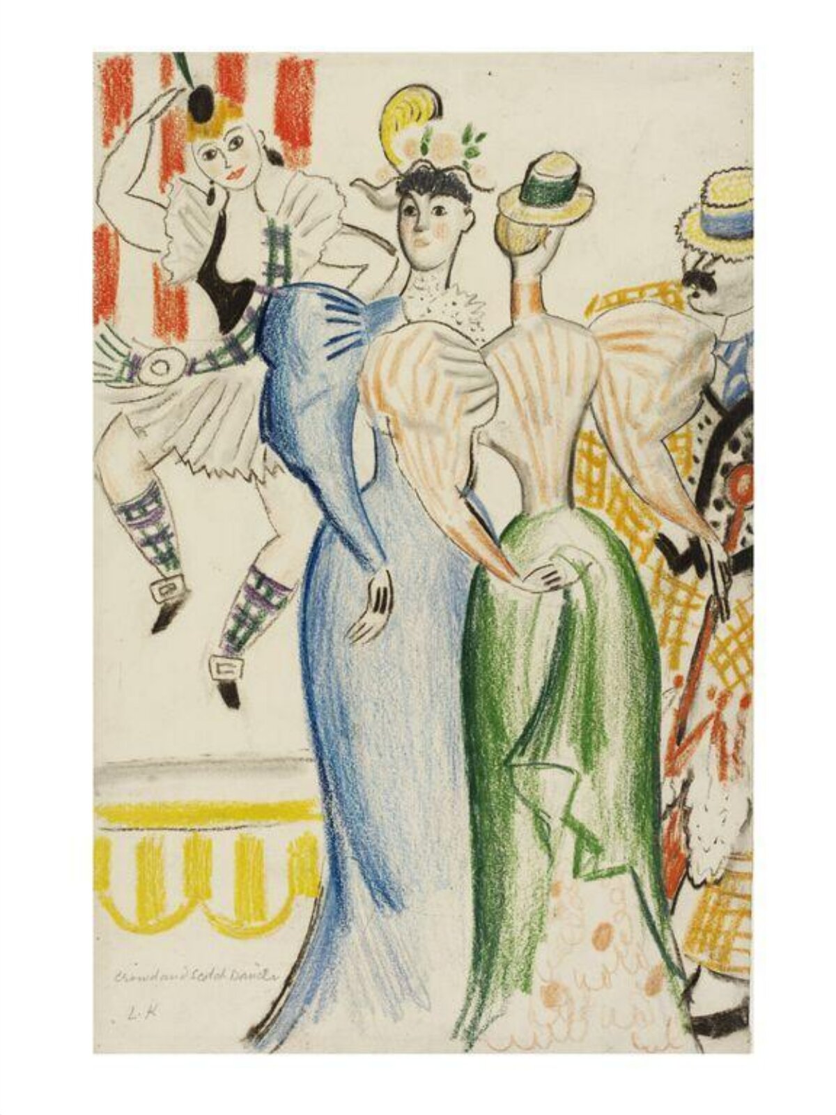 Drawing, Laura Knight, 20th century