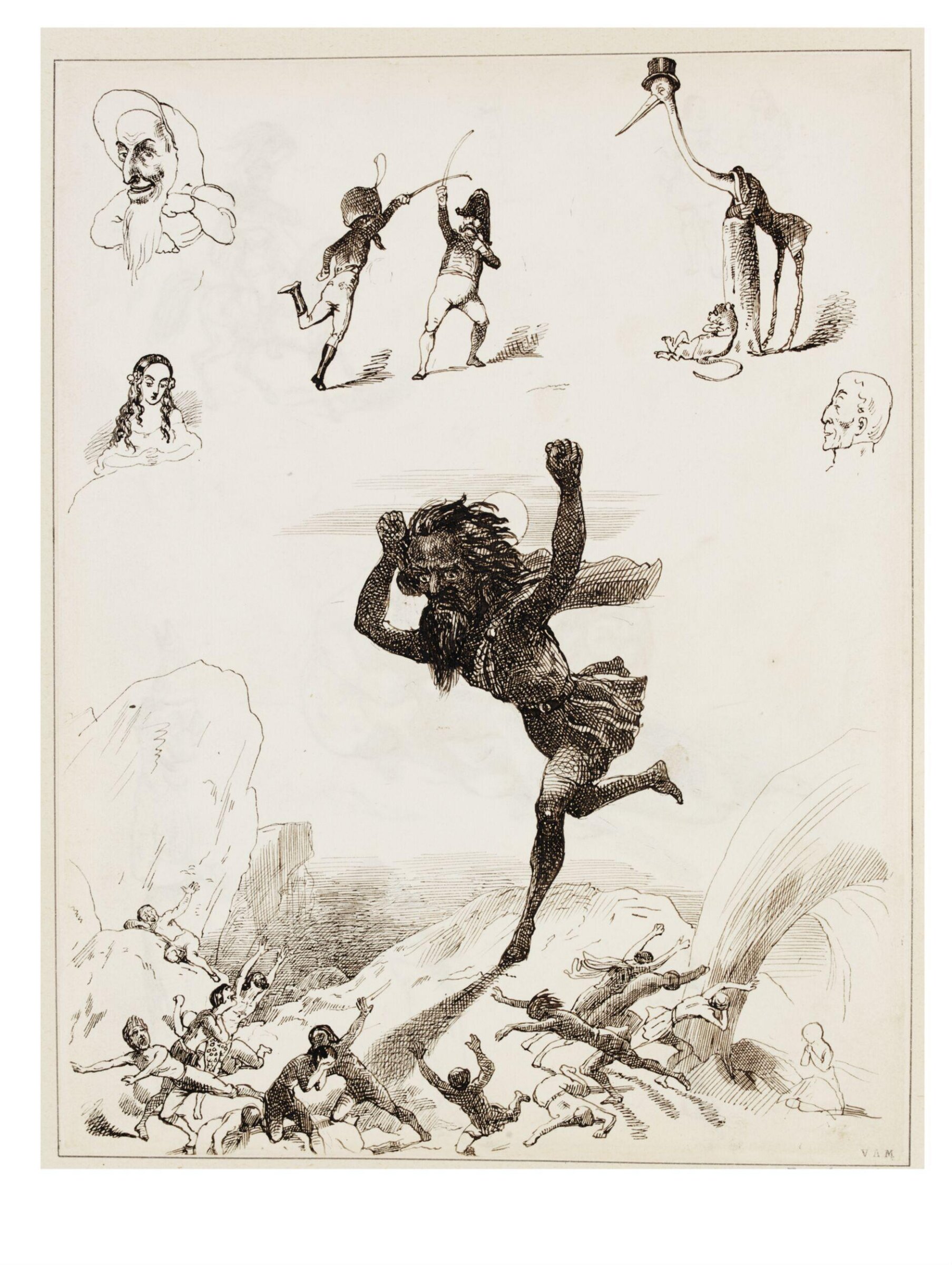 A Book full of Nonsense. By Dick Kitcat, Richard Doyle, 1842