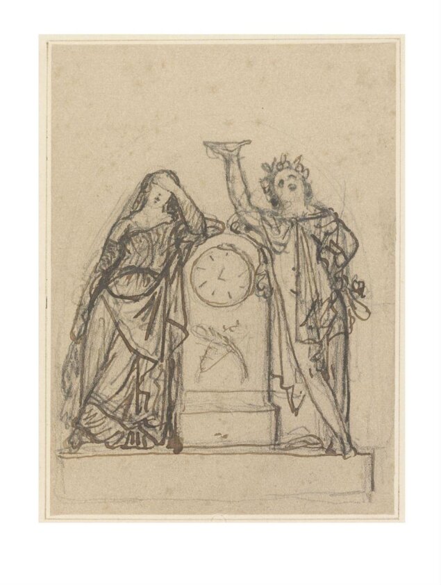 Drawing (1790-1852) by Charles-Simon Pradier