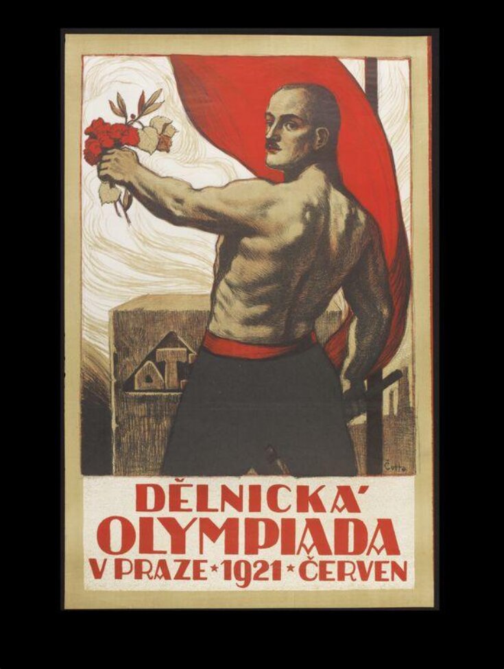 Delnická Olympiada V Praze 1921 Cerven  [Workers' Olympiad in Prague June 1921] top image