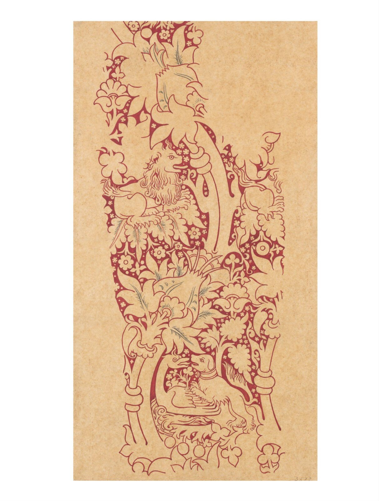 Drawing, George Young Wardle, 1860-64
