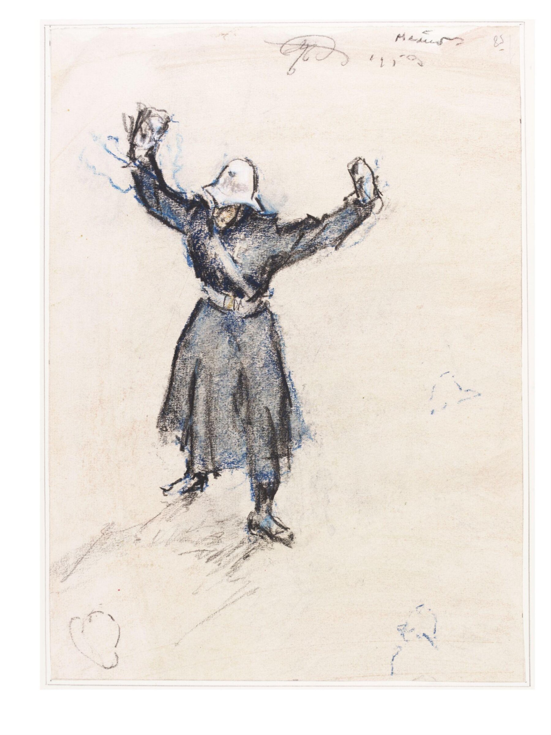 Agent de circulation espagnol, Madrid, Joseph Teixeira de Mattos, 1953