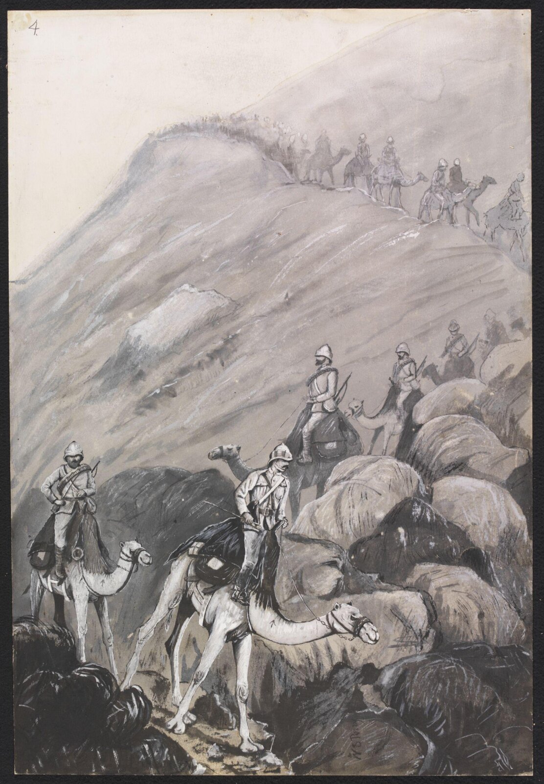 Coming Down a Steep place, William S. Perry, 1884-1885