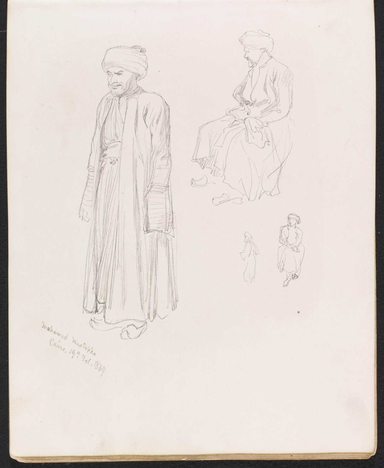 Mahamed Mustapha, William Simpson, 1869