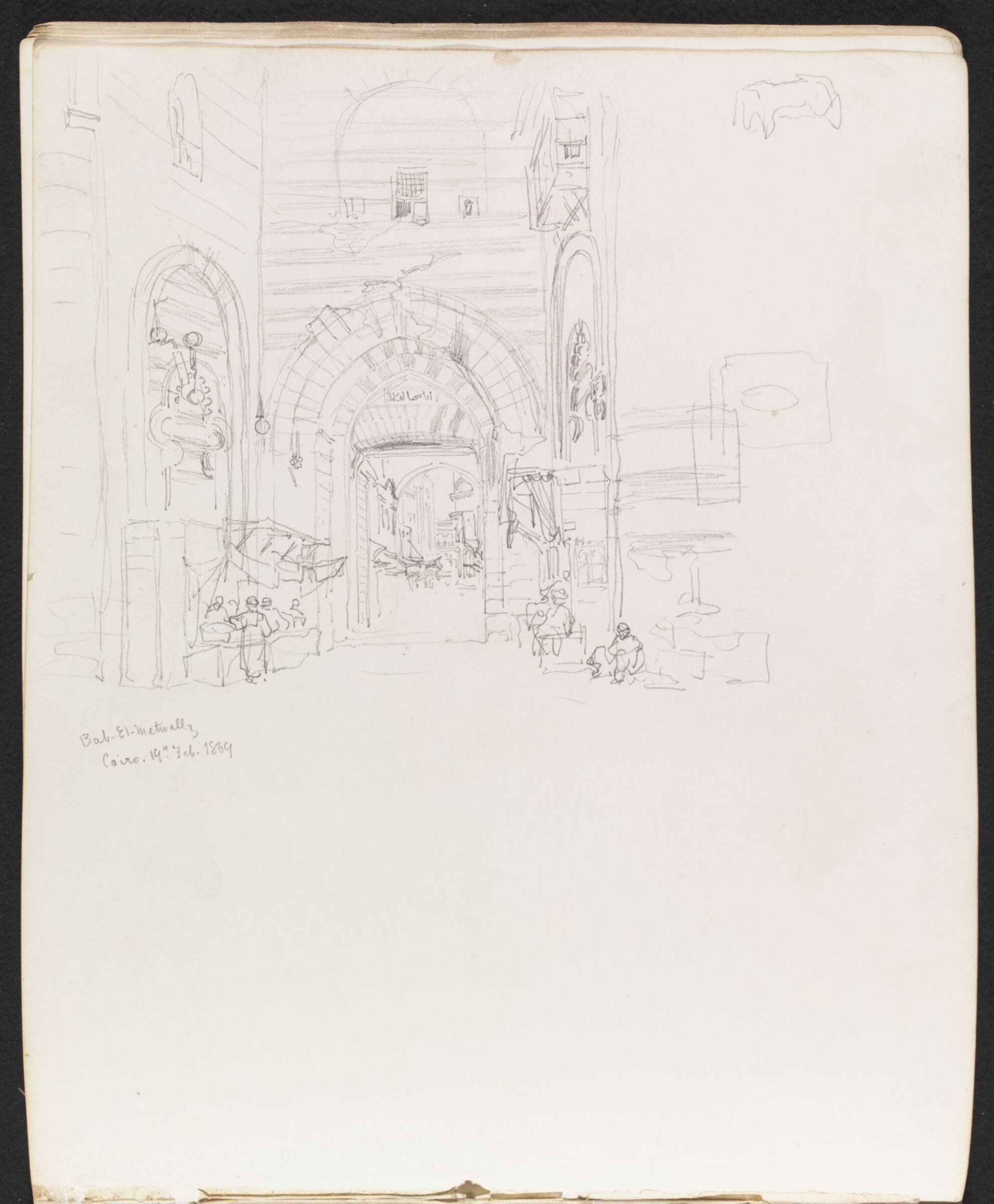 Bab-El-Metwally, William Simpson, 1869