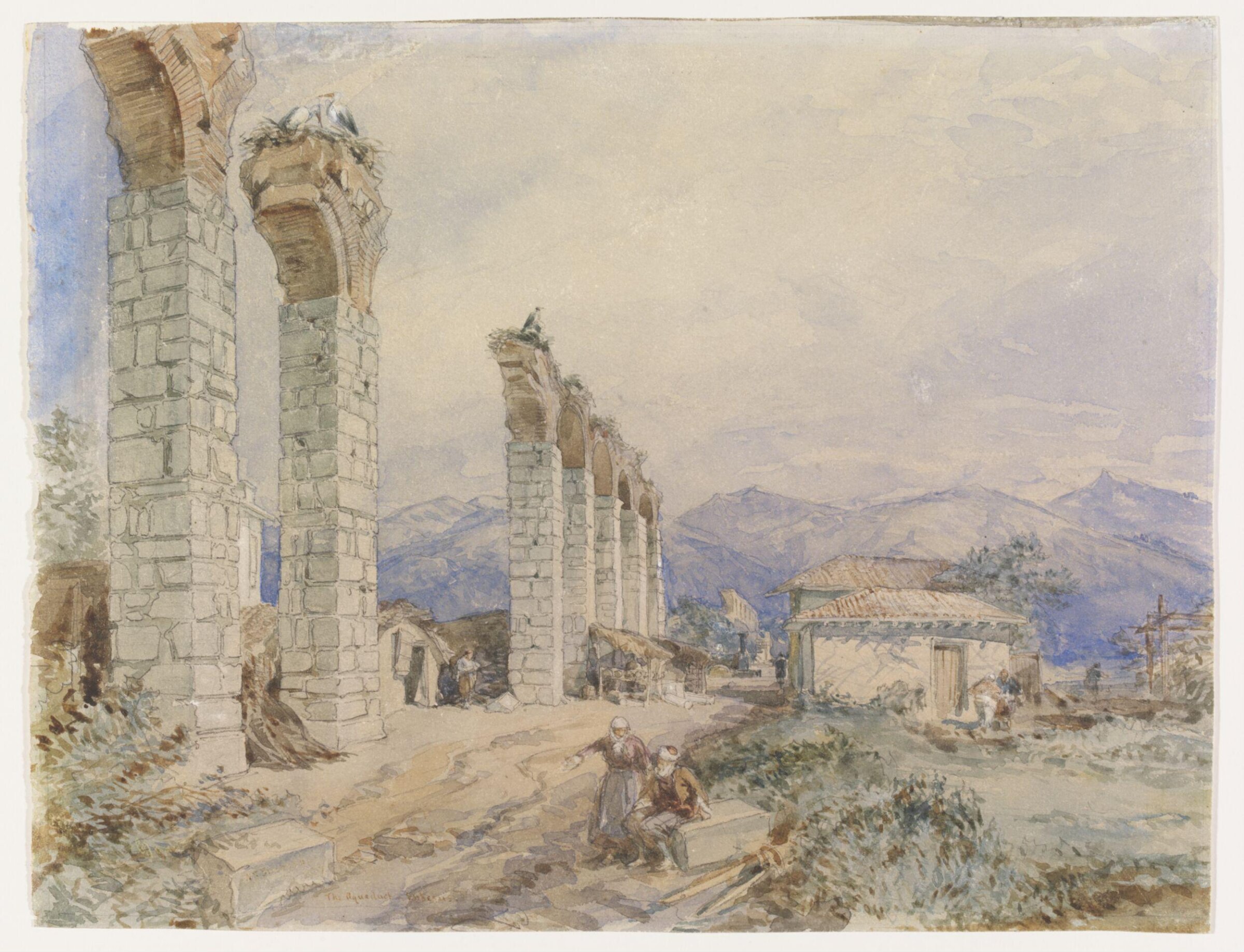 The Aqueduct - Ephesus, William Simpson, 1877