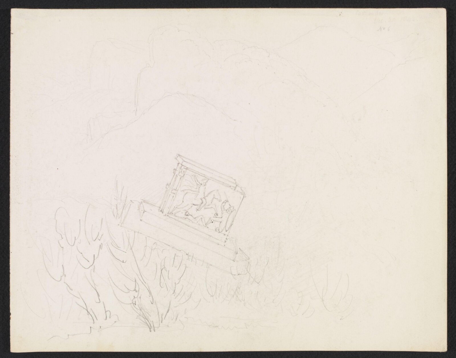 Cadyanda, George Scharf, 1843