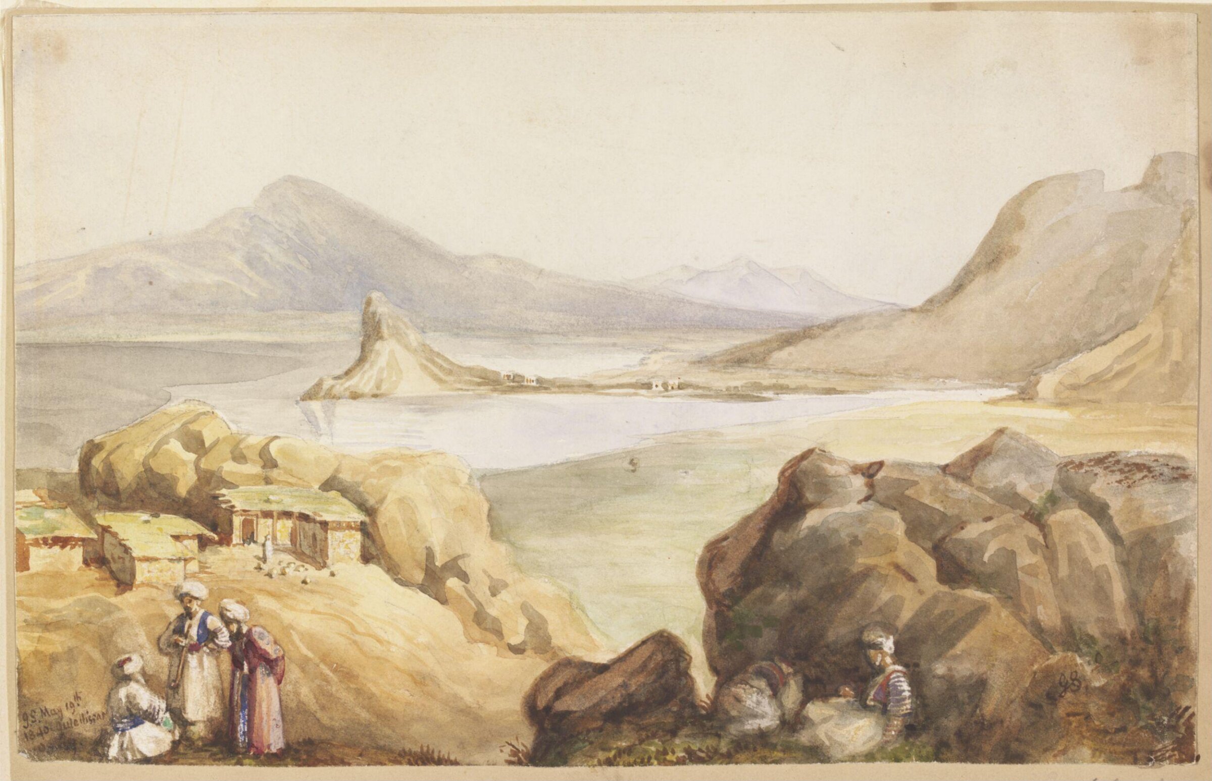 Gule-Hissa Ovassy in the Northern part of Lycia, George Scharf, 1840