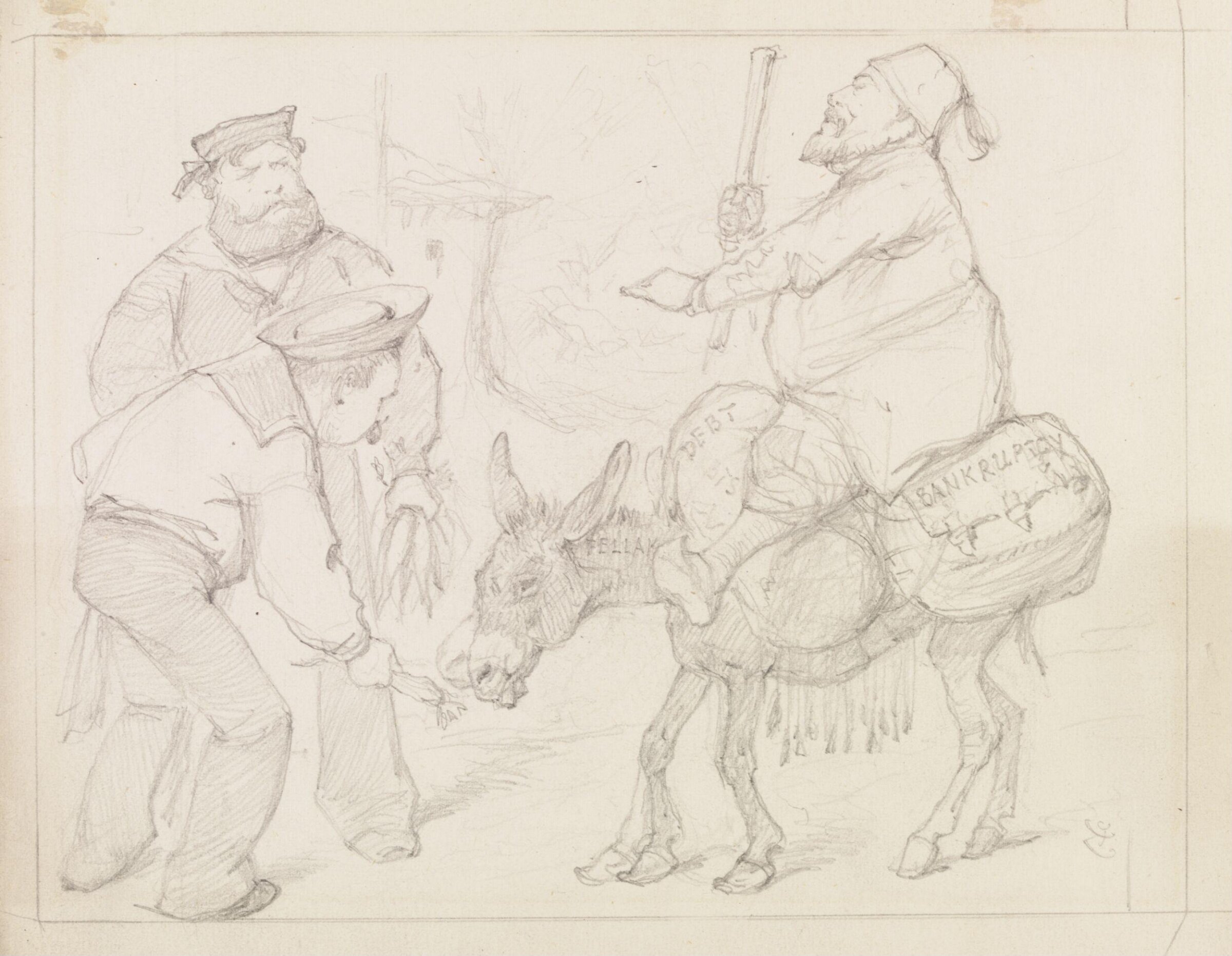 Poor Fellah!, John Tenniel, 1879