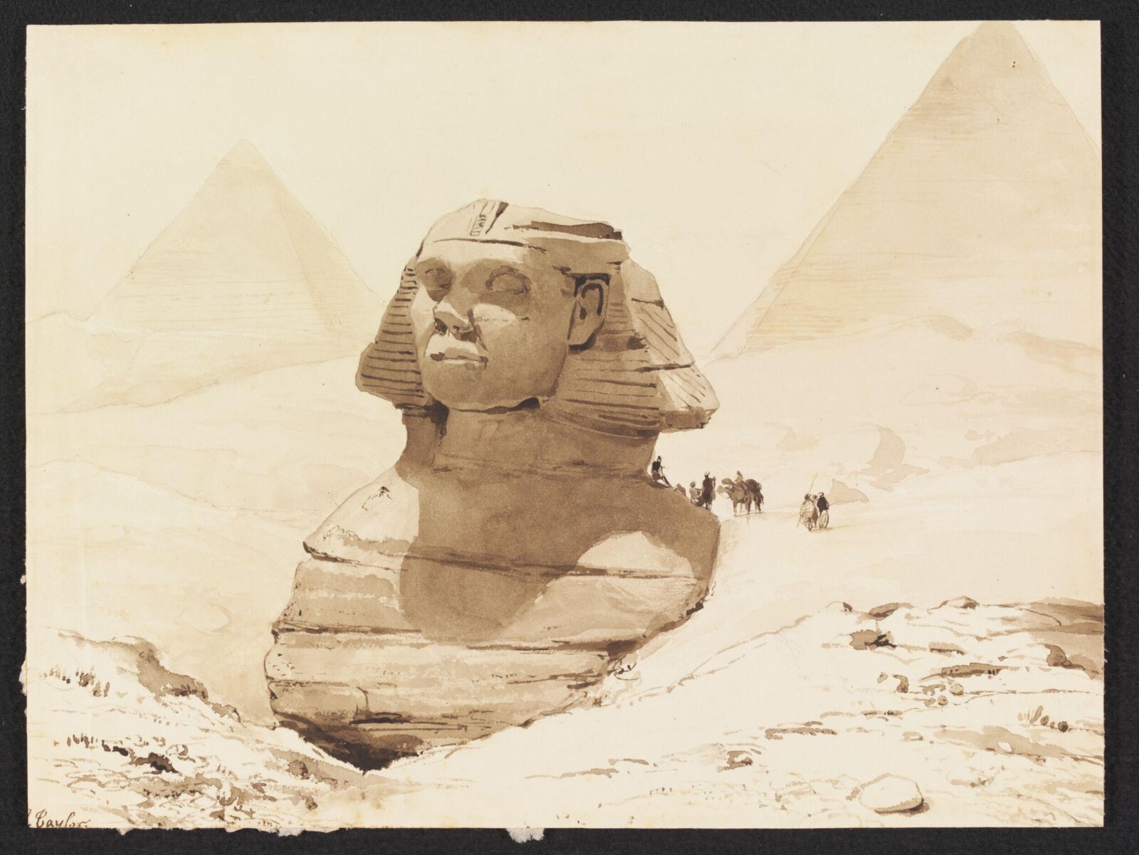 Le Sphinx, Isidore Justin Severin Taylor, ca. 1830
