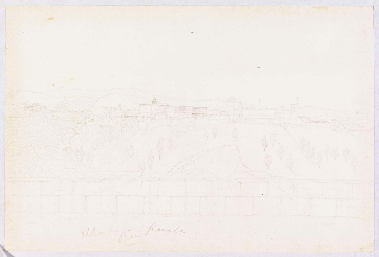 Alhambra - Granada - Spain, Godfrey Thomas Vigne, before 14/03/1831