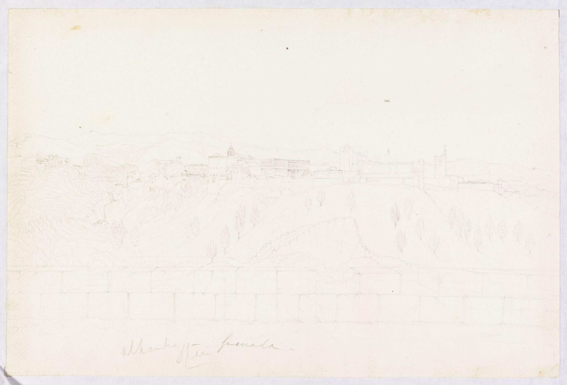 Alhambra - Granada - Spain, Godfrey Thomas Vigne, before 14/03/1831