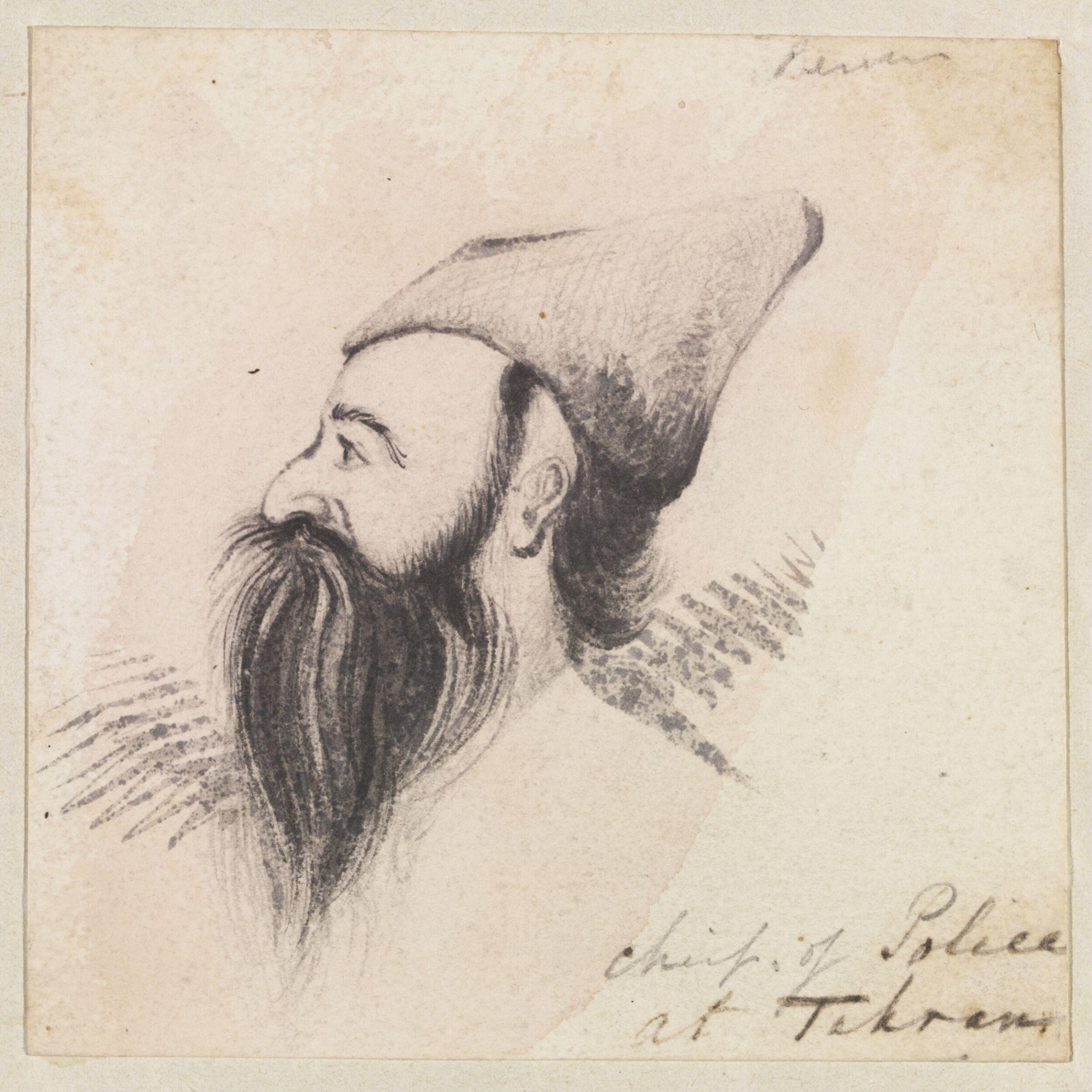 Chief of Police at Tehran, Godfrey Thomas Vigne, 1833