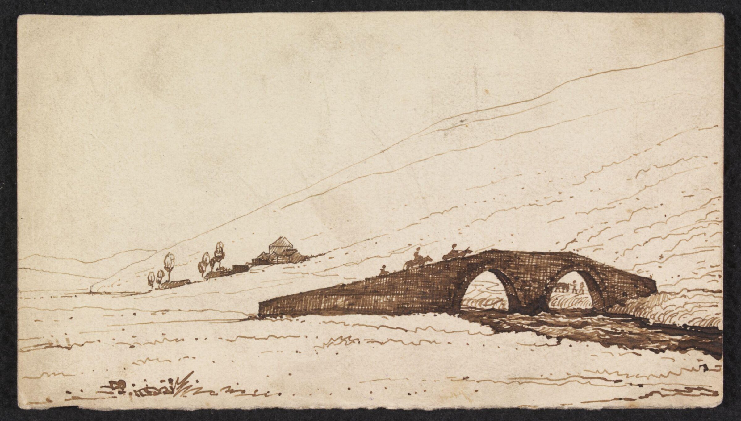 Uch Kleesa Convent (3 Churches) near the source of the Euphrates in Armenia, Godfrey Thomas Vigne, 1833
