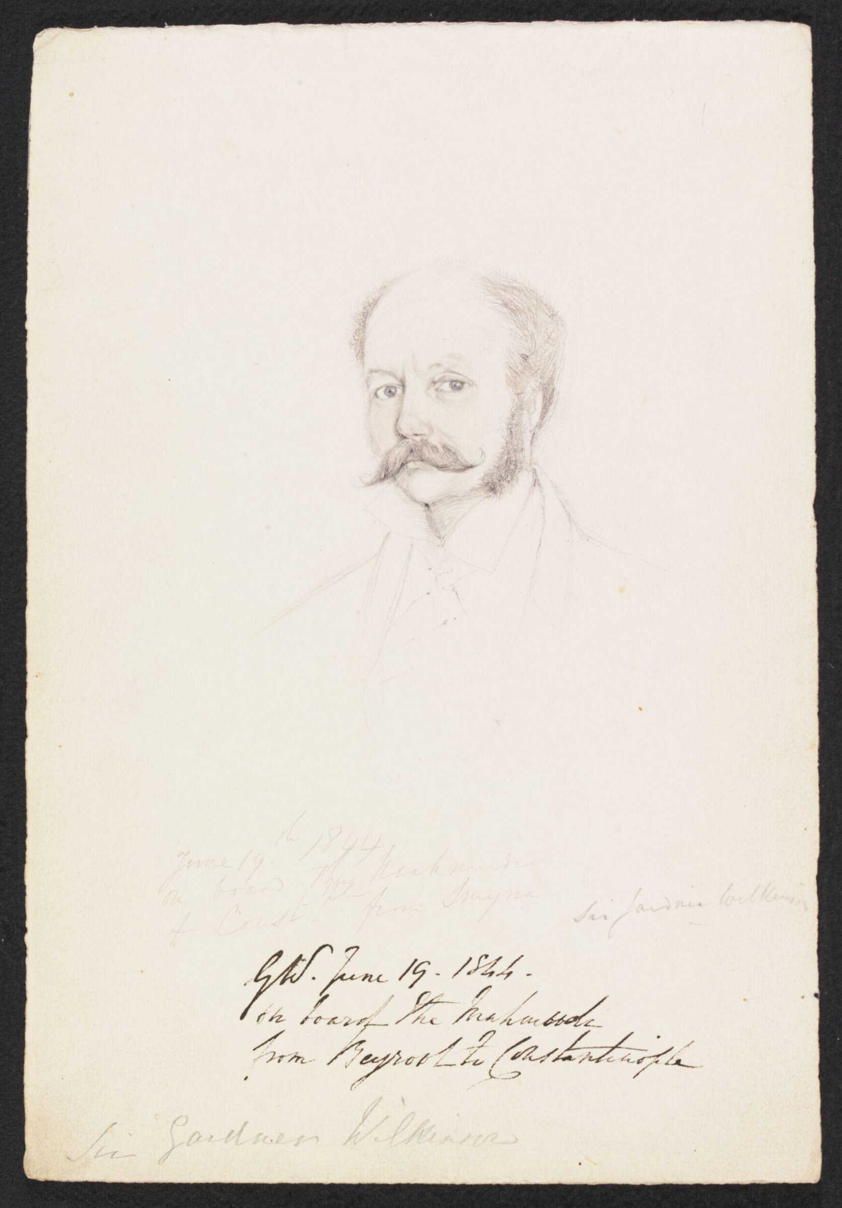 GW. [Sir John Gardner Wilkinson], Godfrey Thomas Vigne, 1844