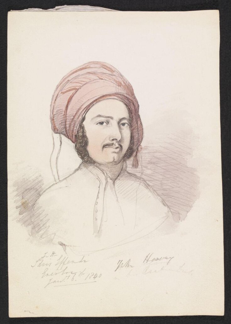 J. H.  Idris Effendi  John Harvey in his Arab Dress top image