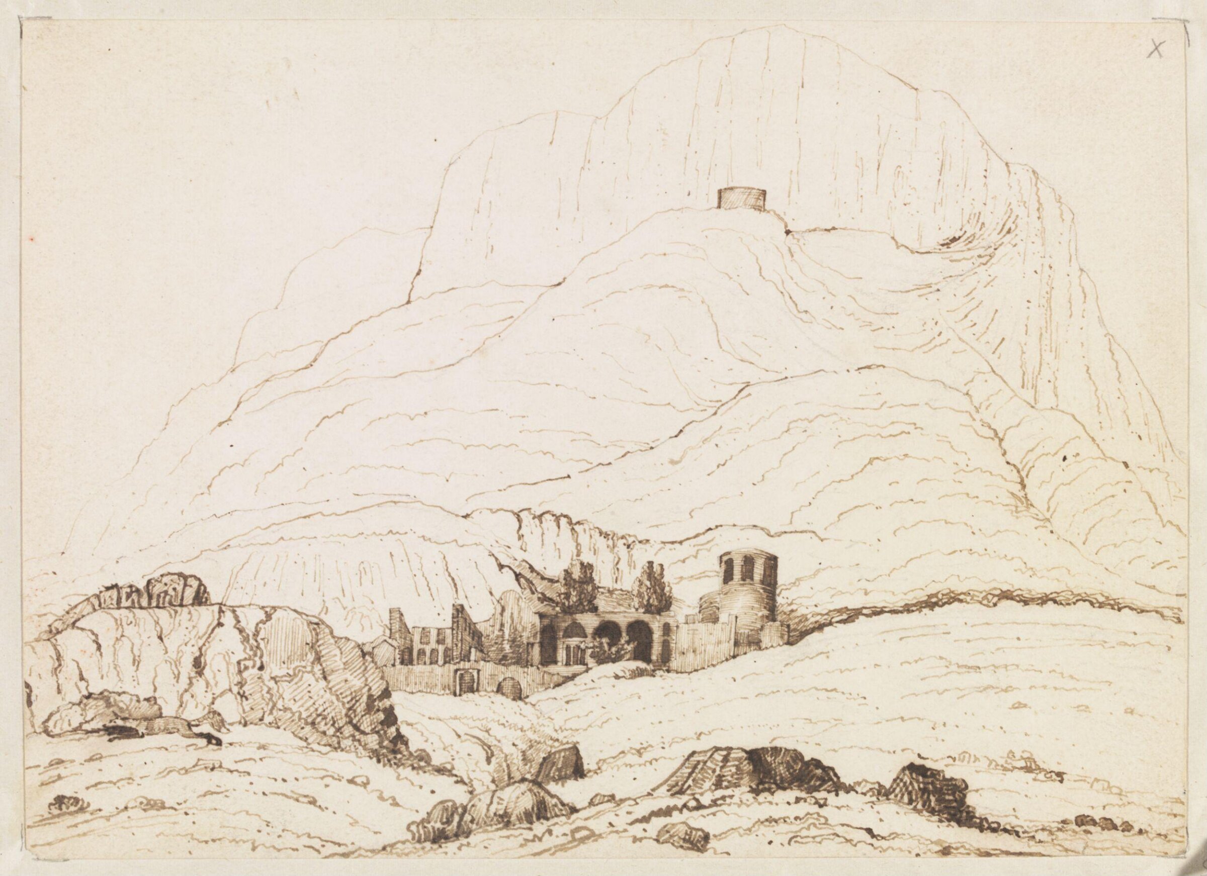 St. Sophia - near Djulfa - Ispahan, Godfrey Thomas Vigne, 1833