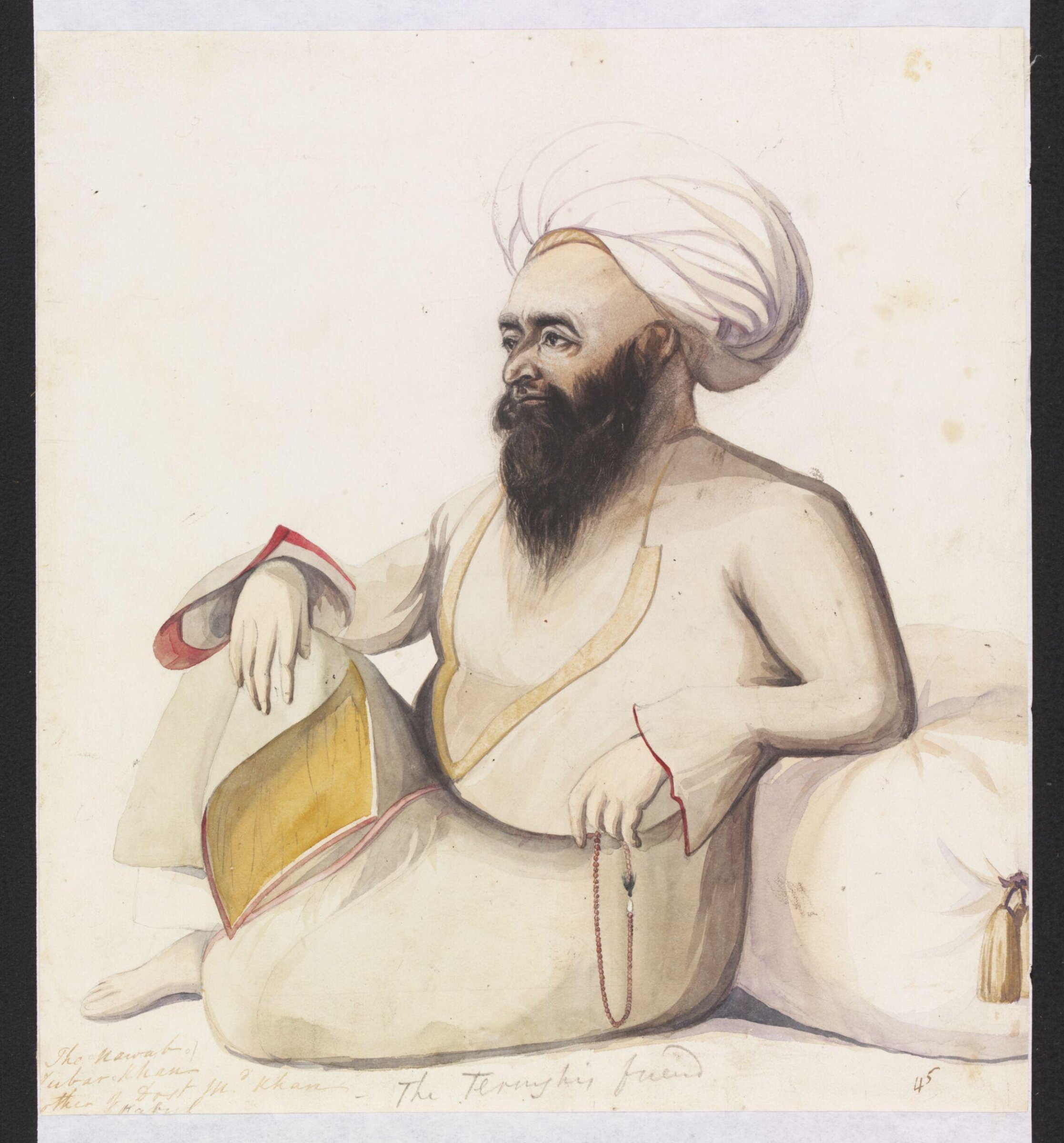 The Nawab Jubar Khan [br]other of Dost Md. Khan  Kabul, Godfrey Thomas Vigne, 1835-1838