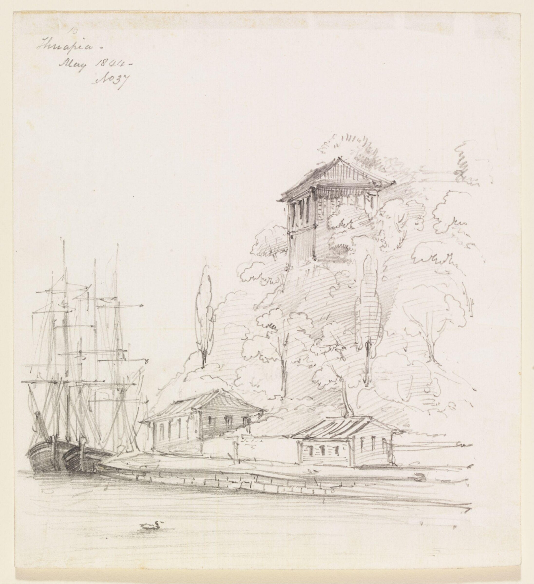 Therapia, George Scharf, 1844