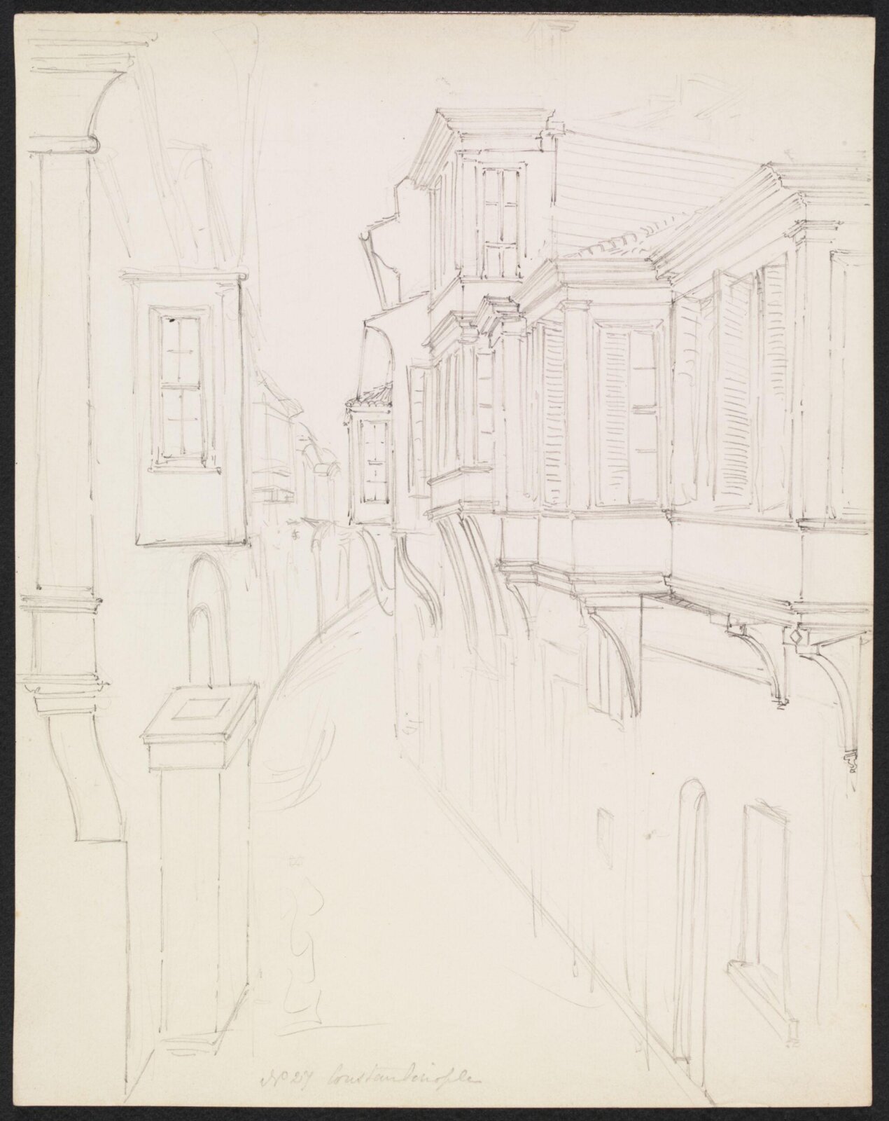 Constantinople, George Scharf, 1843-1844