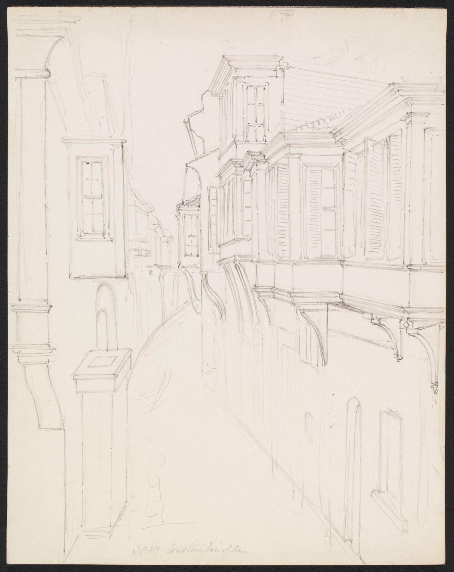 Constantinople, George Scharf, 1843-1844