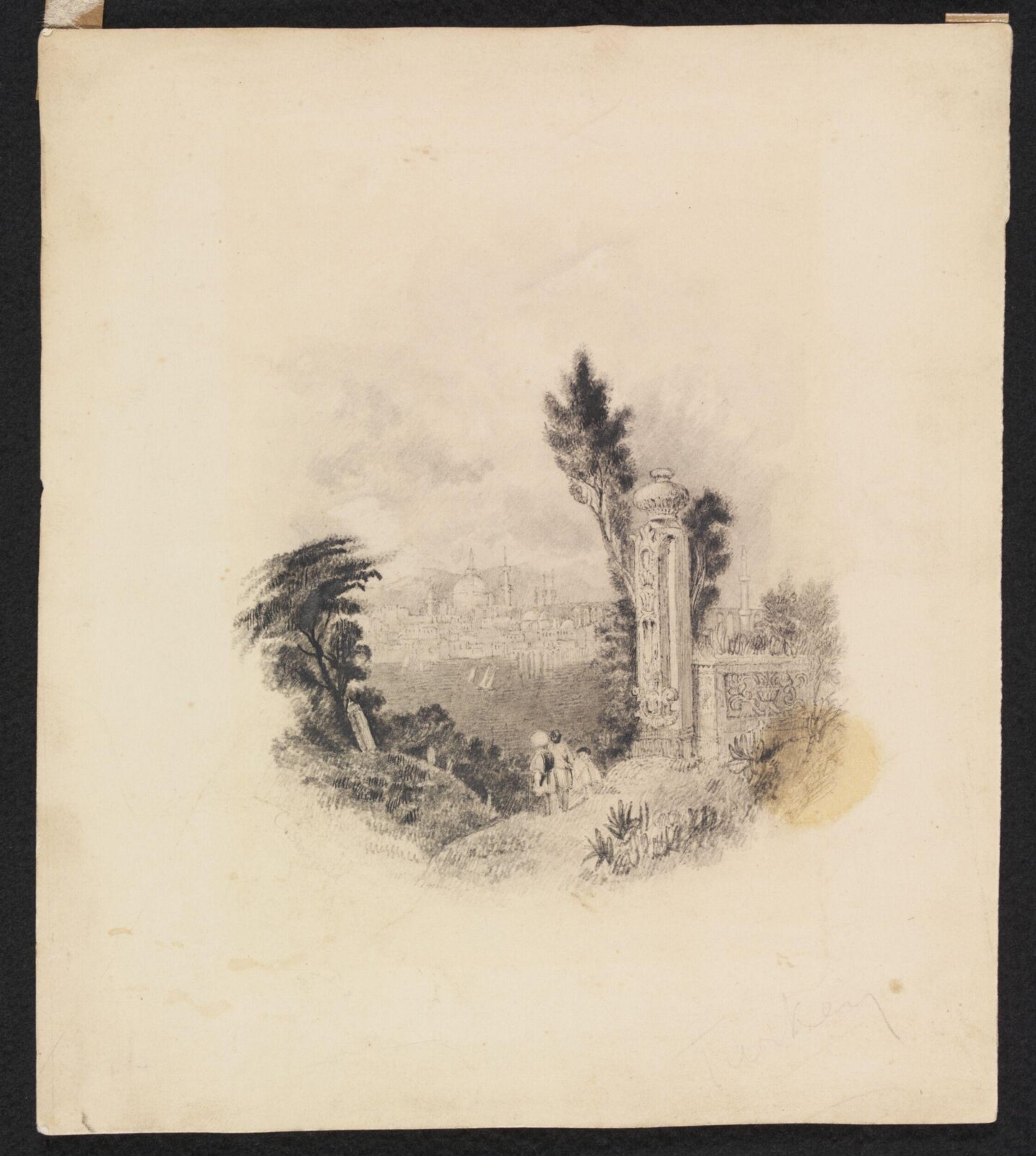 Constantinople, Clarkson Stanfield, 1840-1850