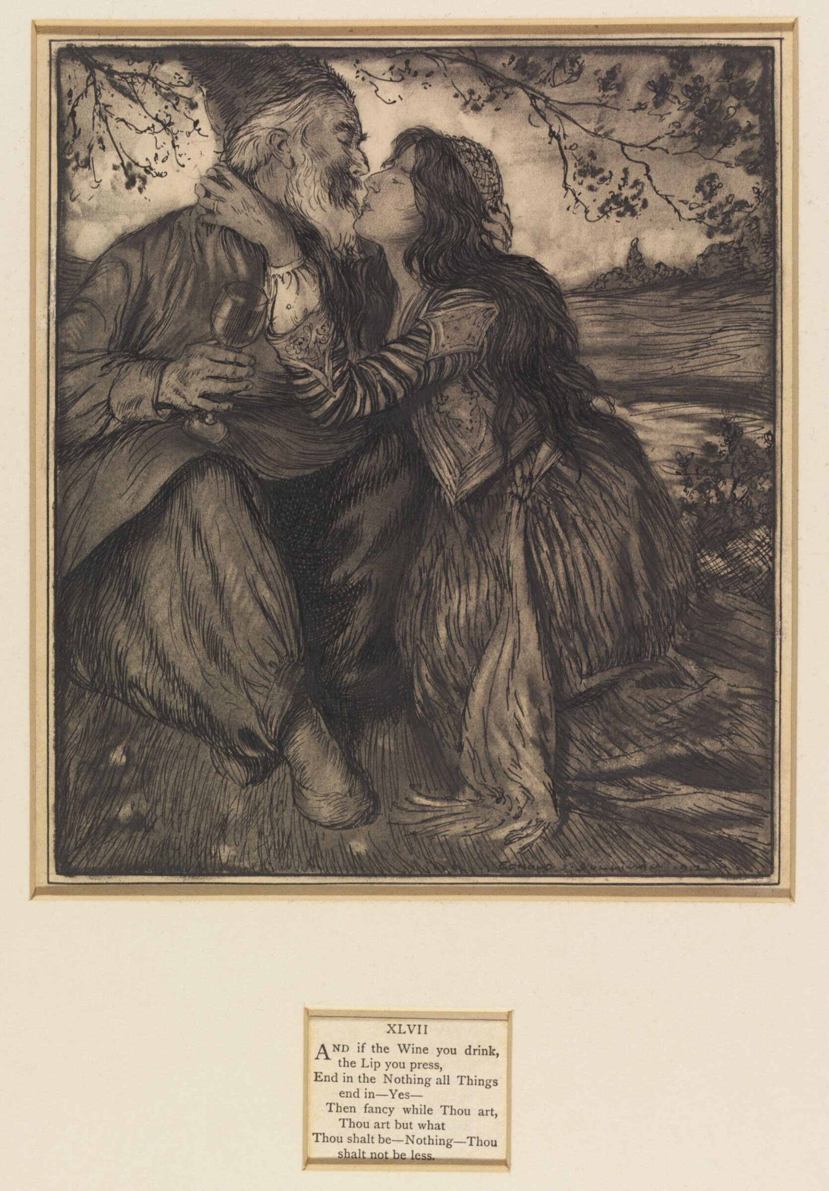 And if the Wine you drink, the Lip you press..., EdmundJoseph Sullivan, 1912