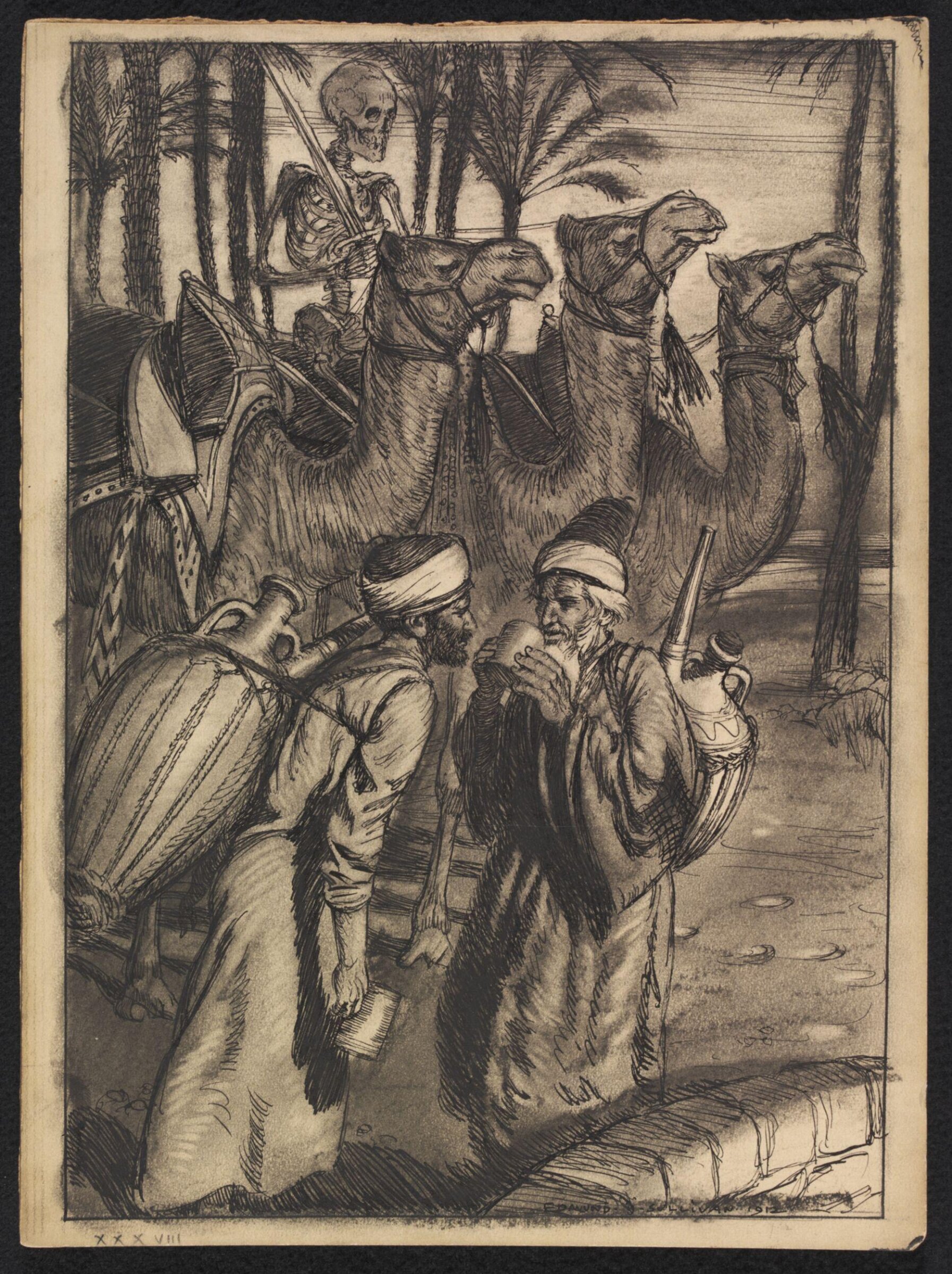 One Moment in Annihilation's Waste...', Edmund Joseph Sullivan, 1912