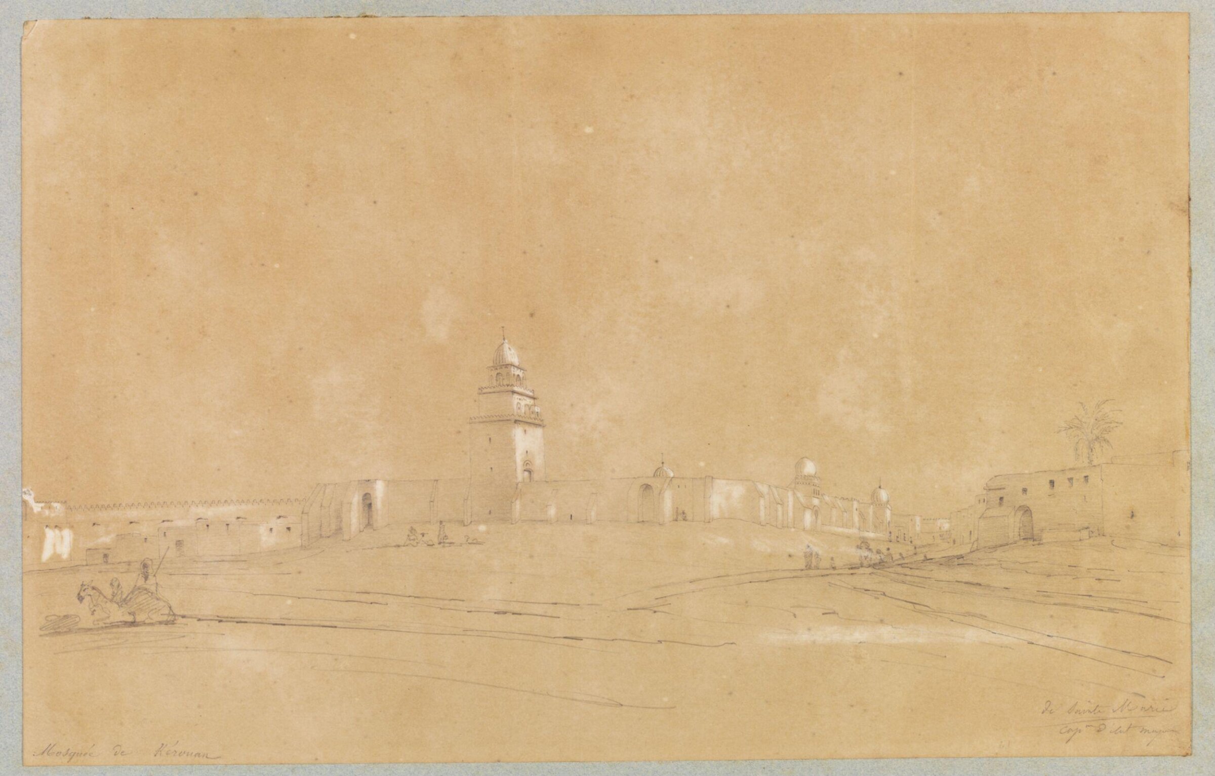 Mosquée de Kérouan, de Sainte-Mairie, 1870-1880