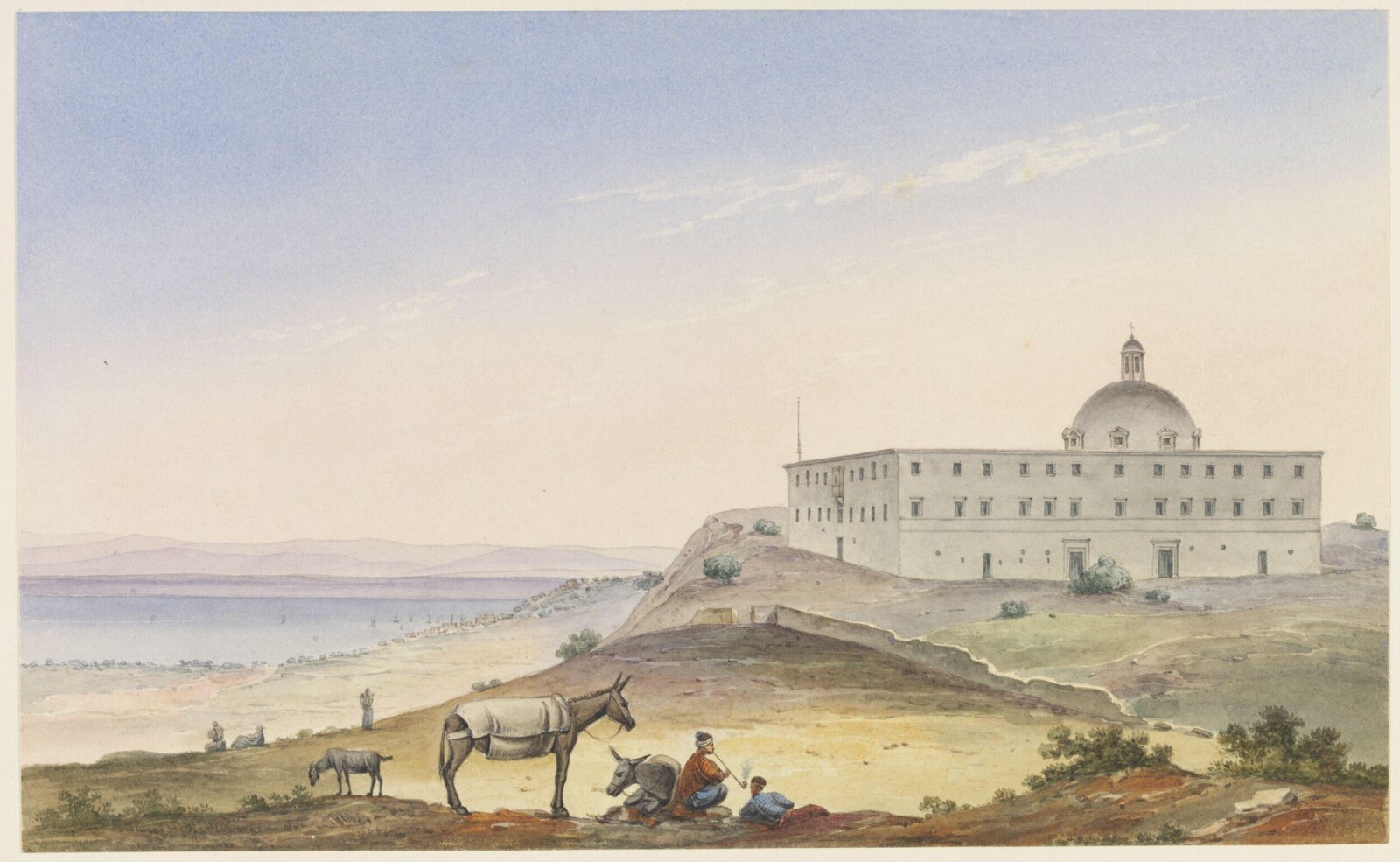 Convent on Mount Carmel, Antonio or Anton Schranz, 1837
