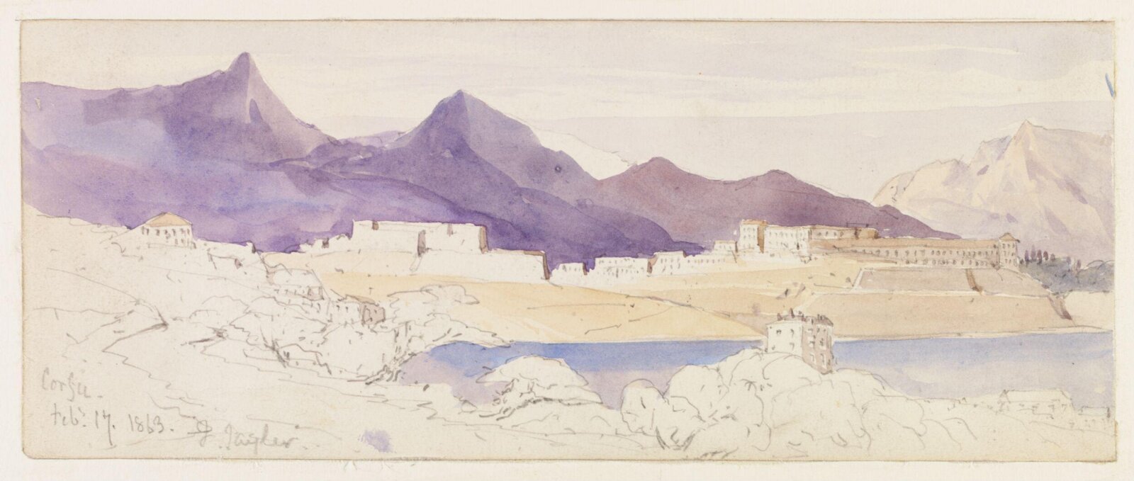 Corfu, John Frederick Tayler, 1863
