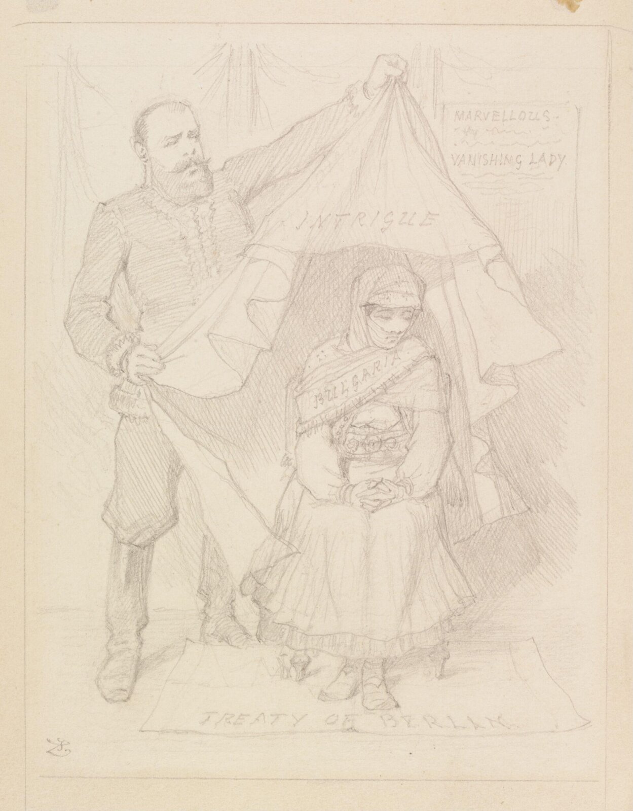 The Latest Trick, John Tenniel, 1886