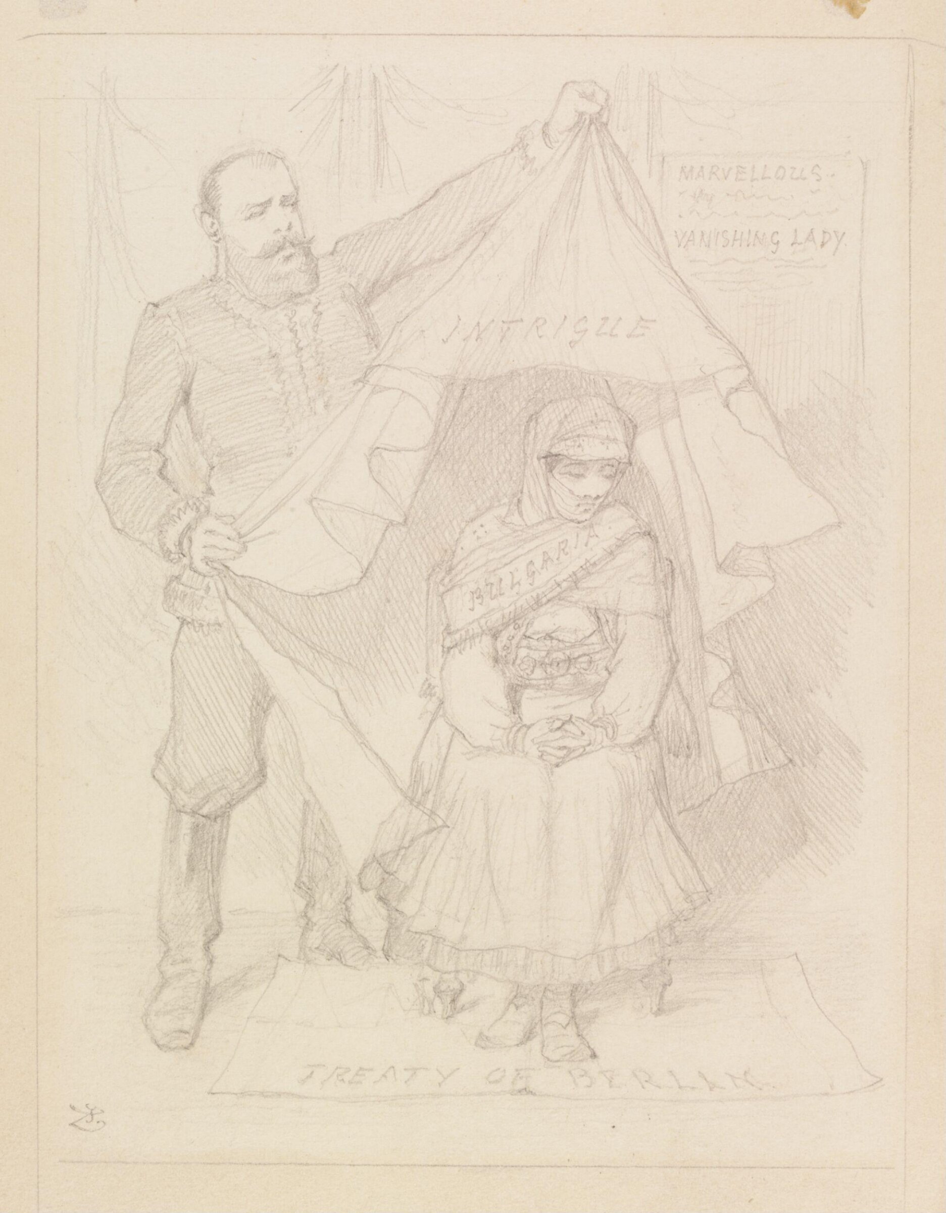 The Latest Trick, John Tenniel, 1886