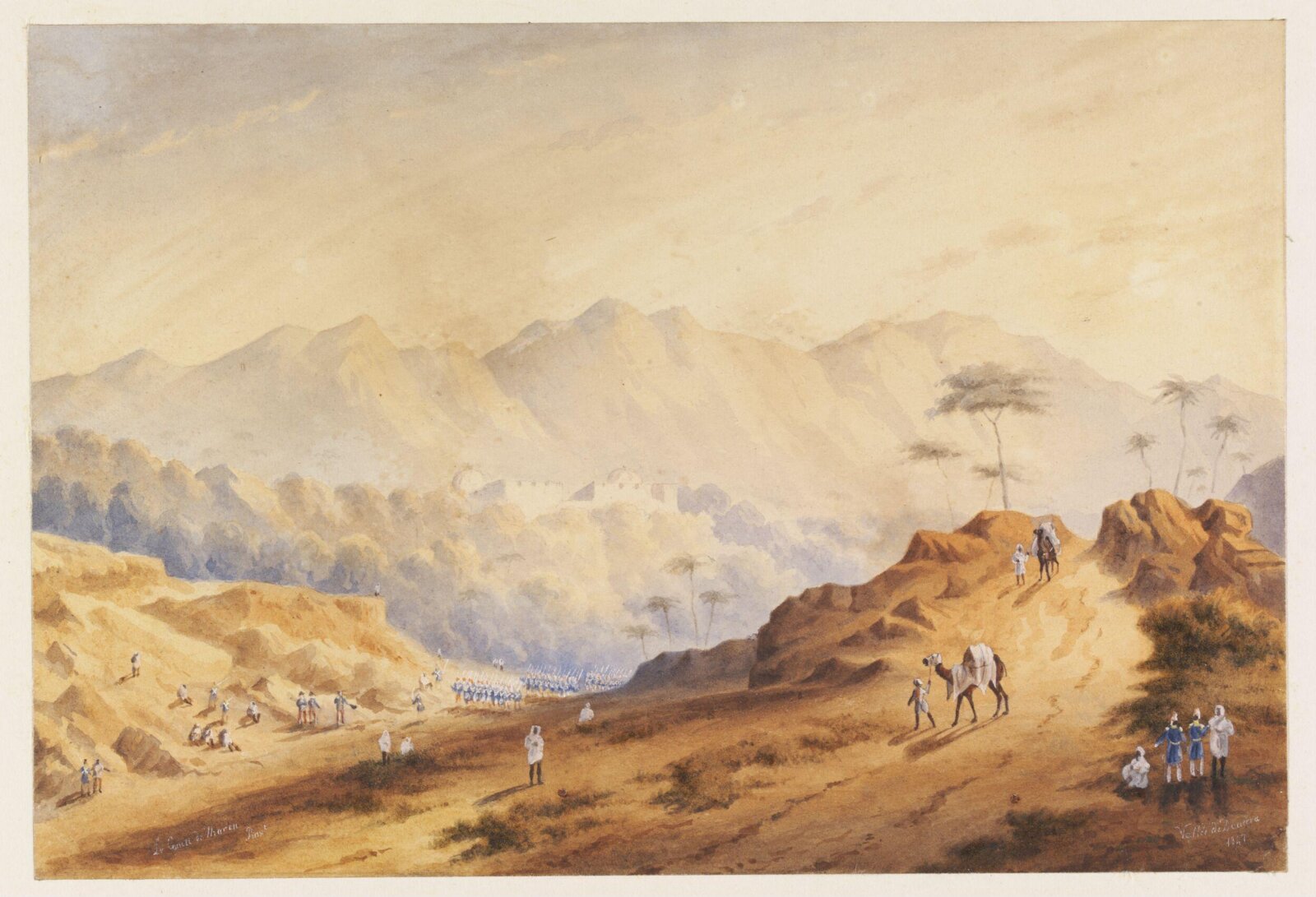 Vallée de Doueera, Tharon, 1847