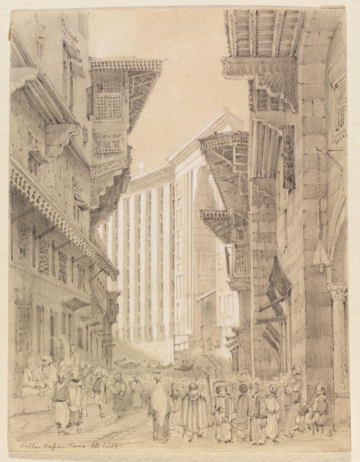 Sultan Hassan. Cairo, William J. Tipping, 1839