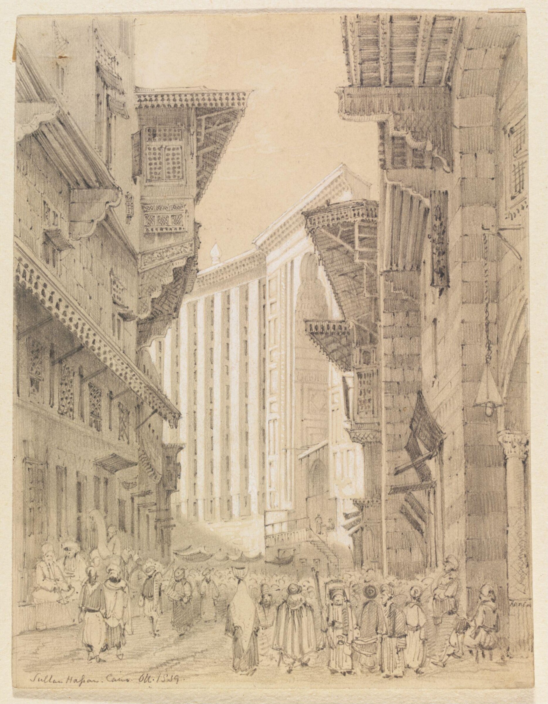 Sultan Hassan. Cairo, William J. Tipping, 1839